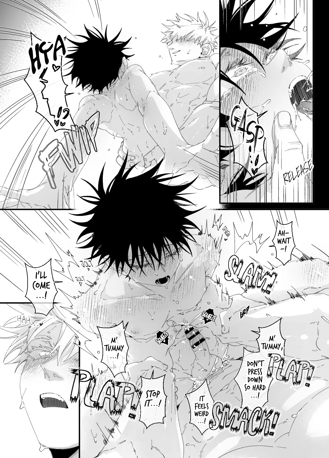 He loves me, loves me not? page 48 featuring satoru gojo jujutsu kaisen parody - spanking uncensored hentai manga - read online free