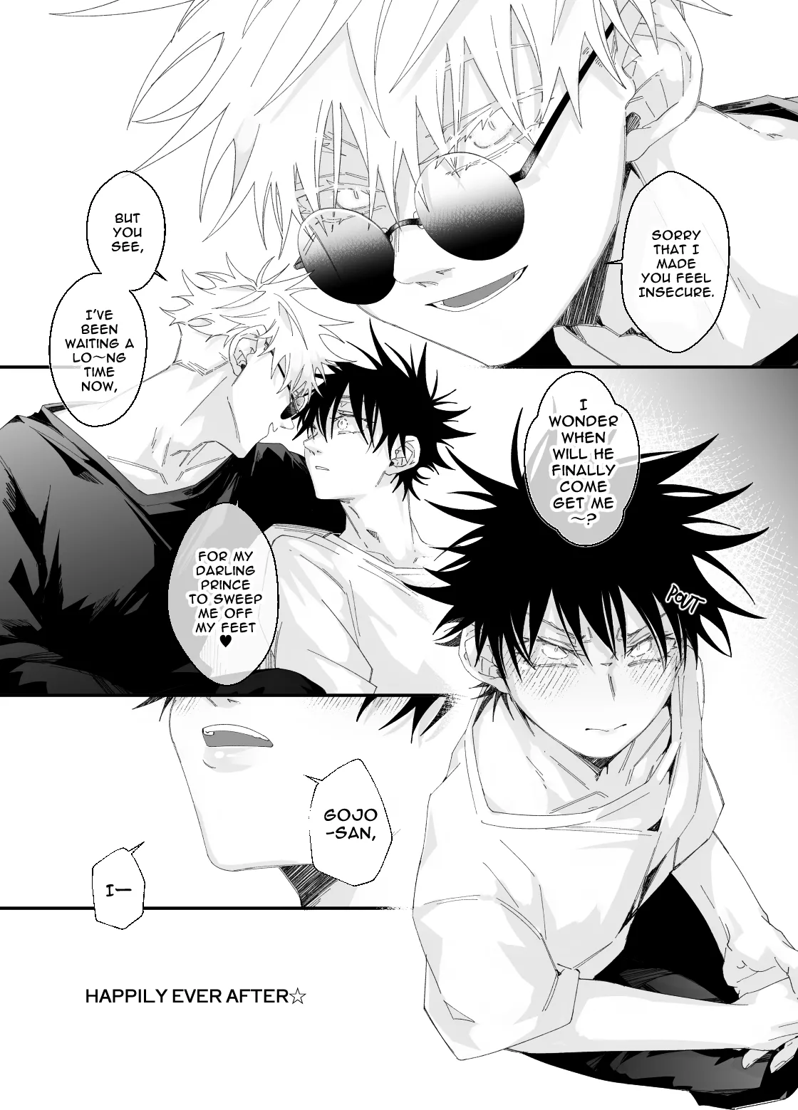 He loves me, loves me not? page 58 featuring satoru gojo jujutsu kaisen parody - spanking uncensored hentai manga - read online free