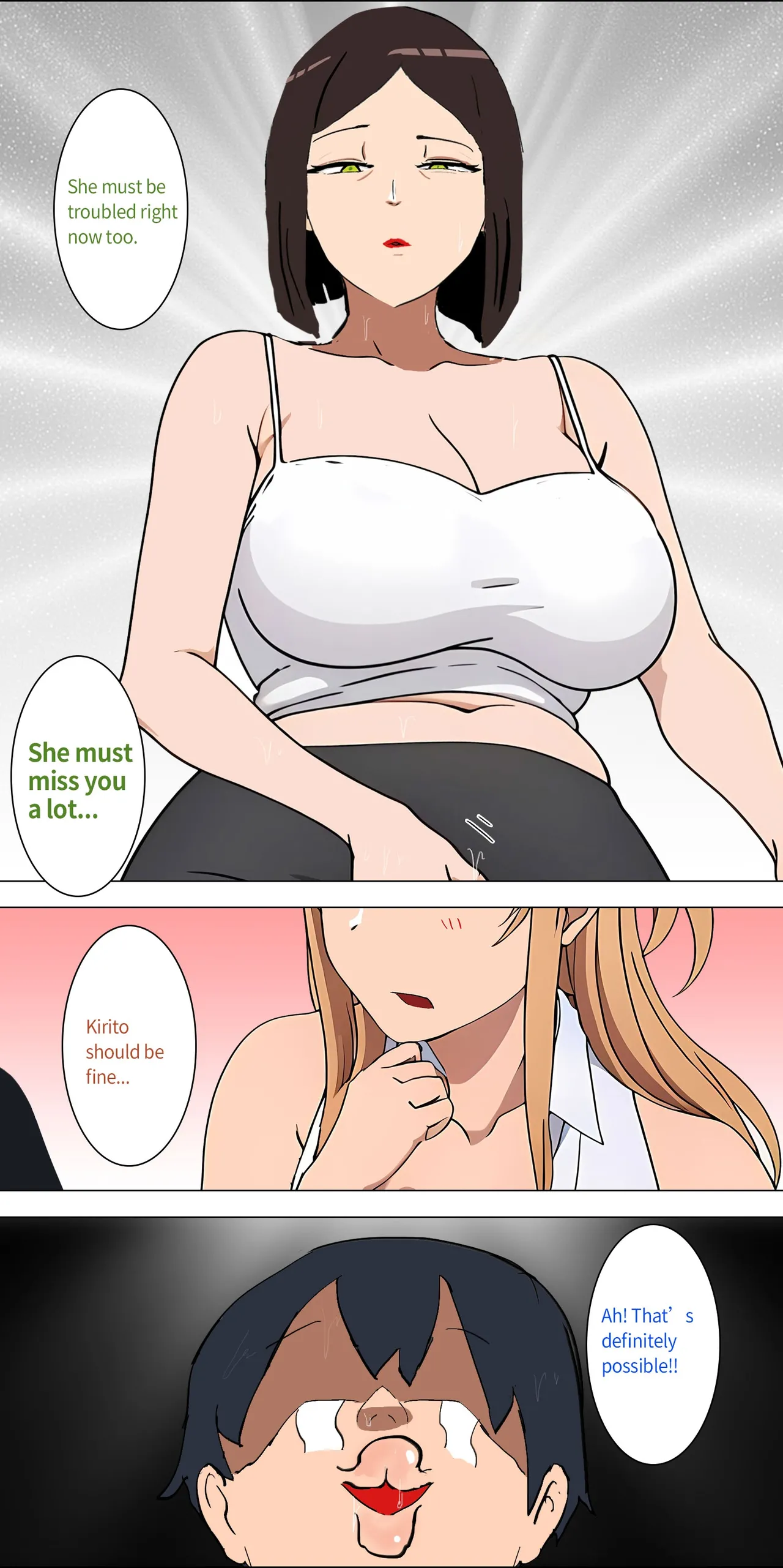 asuna family 1-11 page 33 featuring yui sword art online parody - milf big breasts hentai manga - read online free