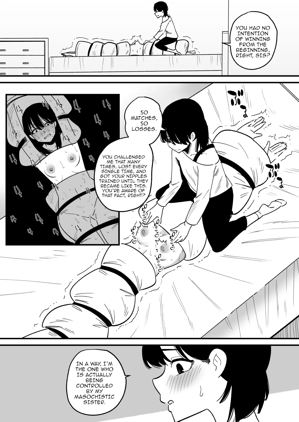 Chikubi Kaihatsu Zumi no Onee-chan o Kyou mo Chikubi dake Choukyou Shite Ageru | Today I'm Only Going to Train the Nipples of My Sister Who's Thoroughly Conditioned to Feel Pleasure from Her Nipples page 20 original parody - females only femdom hentai manga - read online free