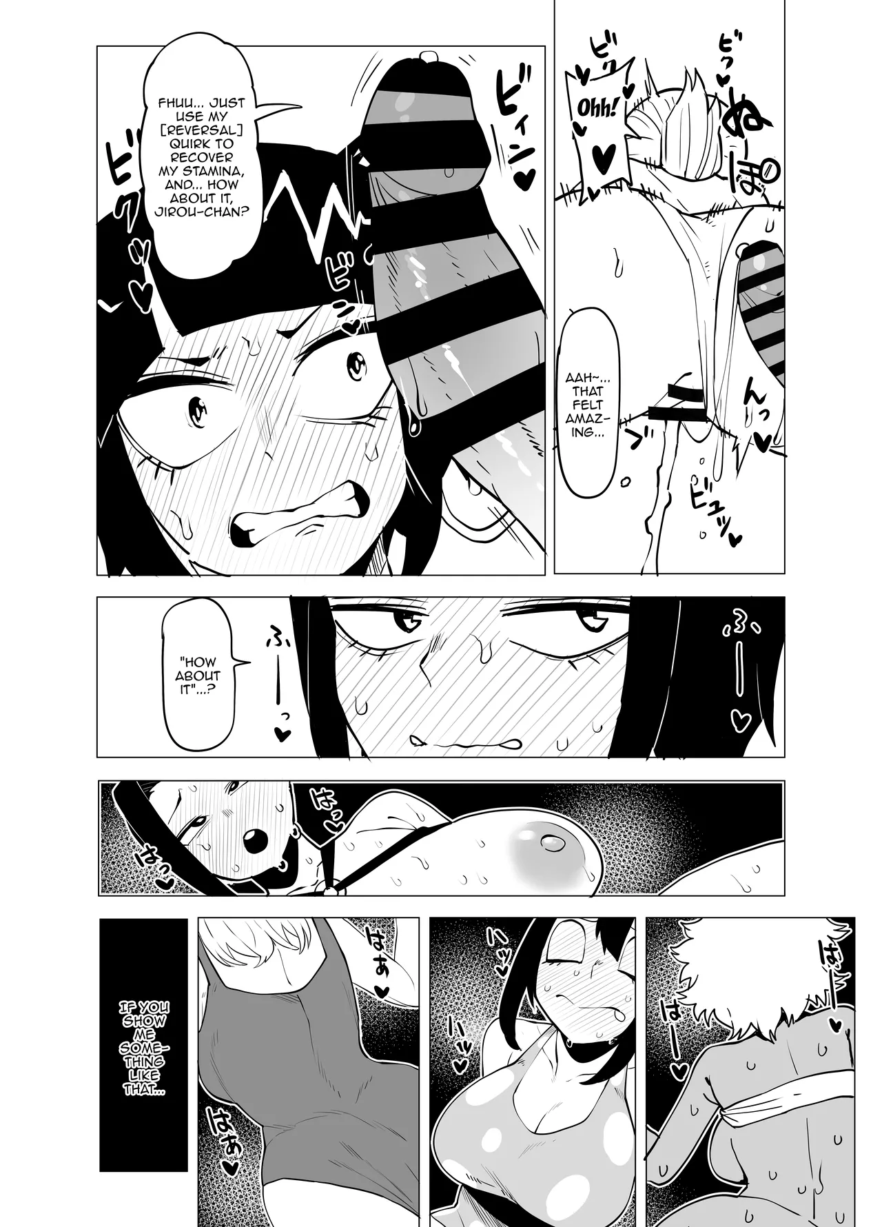 Teisou Gyakuten no Hero Academia | Inverted Morality Hero Academia page 77 featuring tsuyu asui my hero academia parody - milf unusual teeth hentai manga - read online free