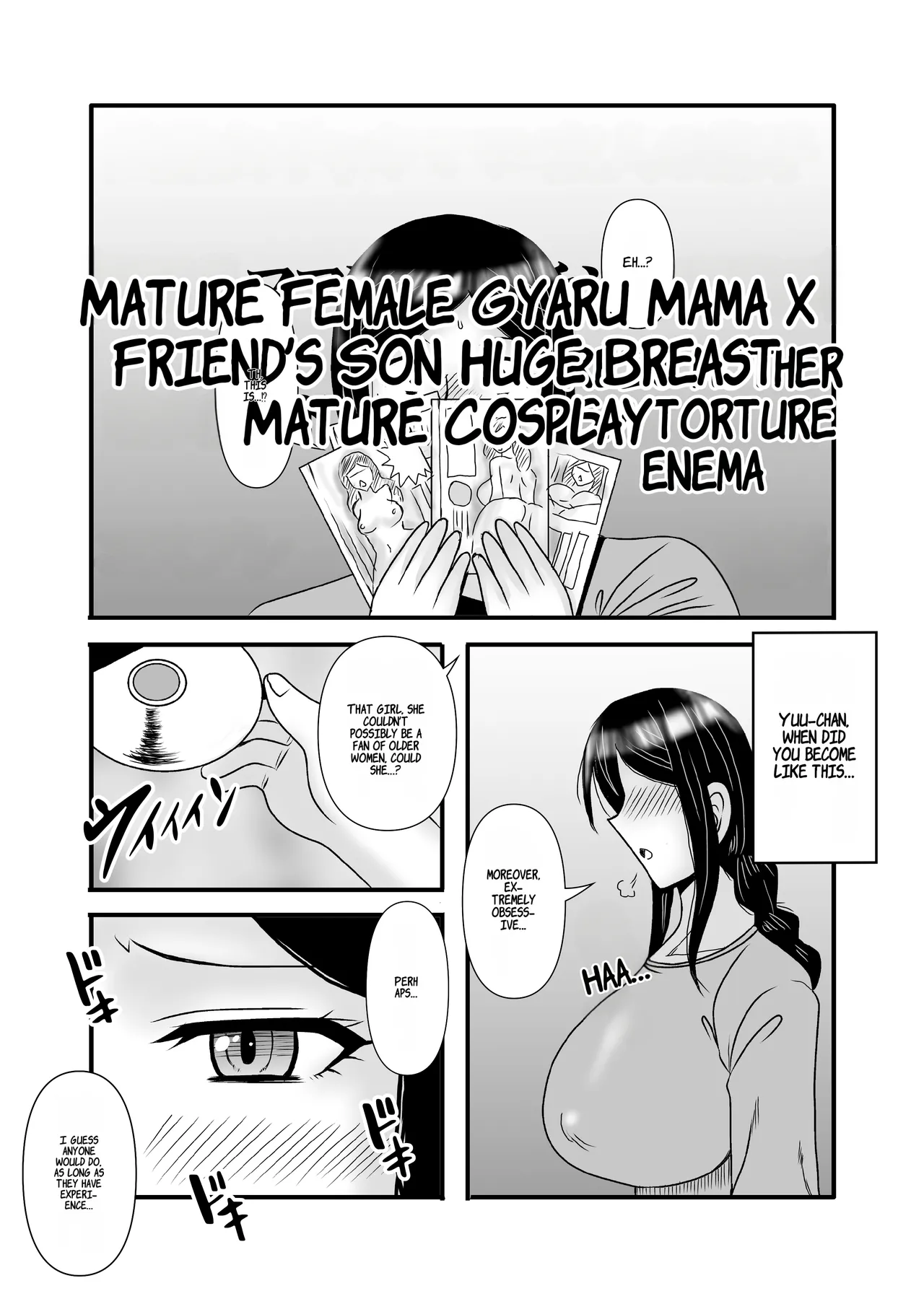 Yasashikute Kyonyuu no Okaasan ga Musuko Chinpo de Baka ni Nacchau Hanashi 3 page 15 original parody - milf big breasts hentai manga - read online free