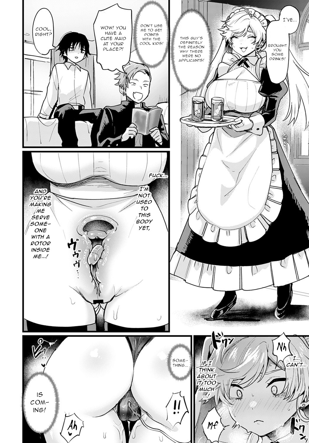 Nyotaika Heaven page 118 - maid transformation hentai manga - read online free
