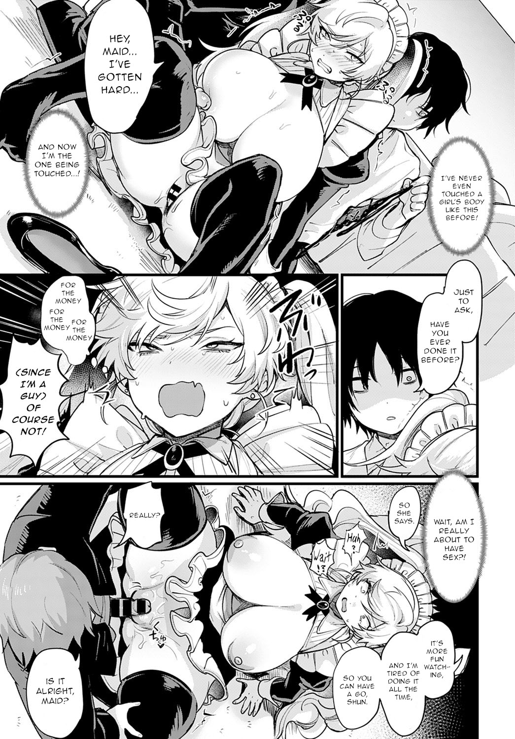 Nyotaika Heaven page 123 - maid transformation hentai manga - read online free