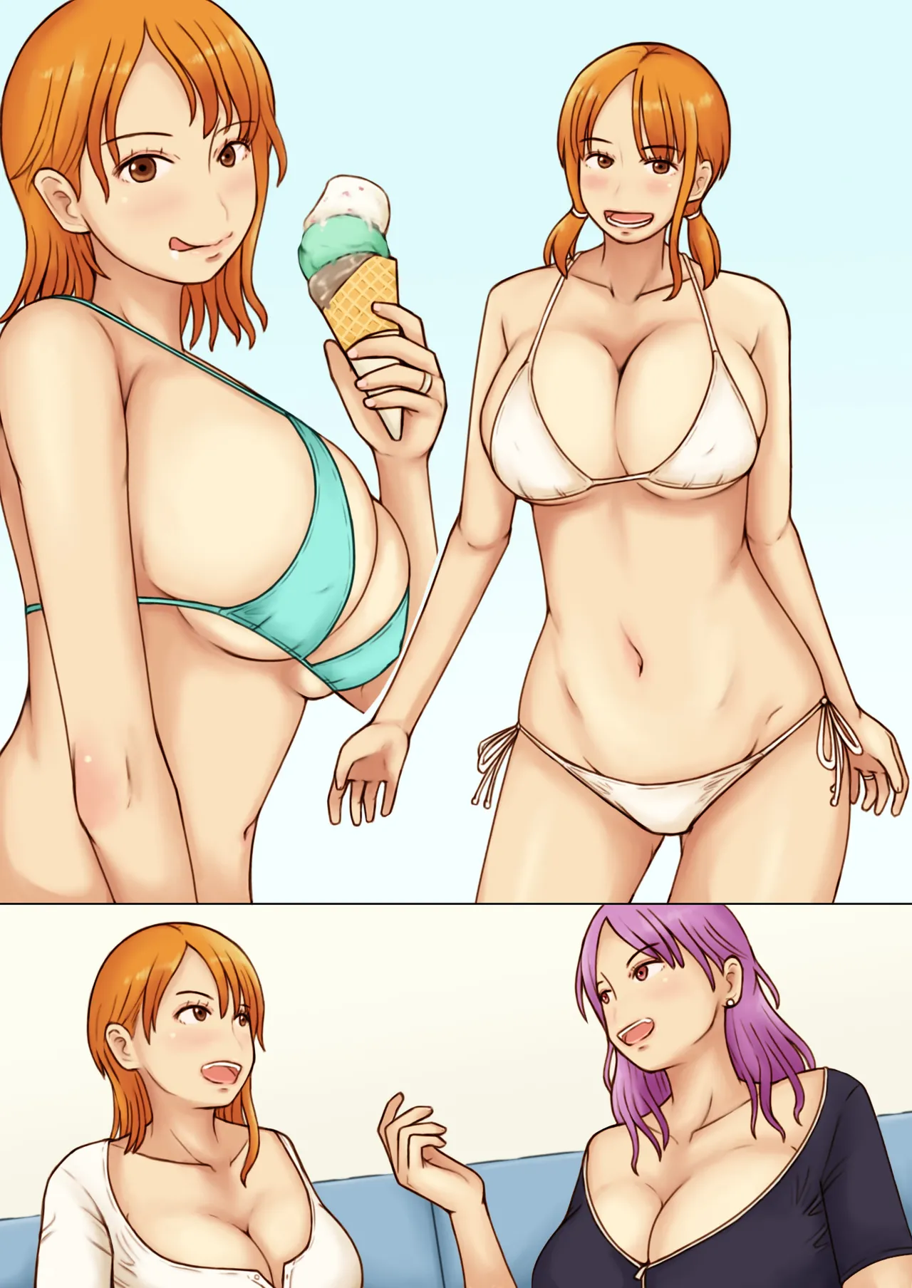 Kcup Hitozuma Infuruensa- wa Momaretai page 51 original parody - milf big breasts hentai manga - read online free