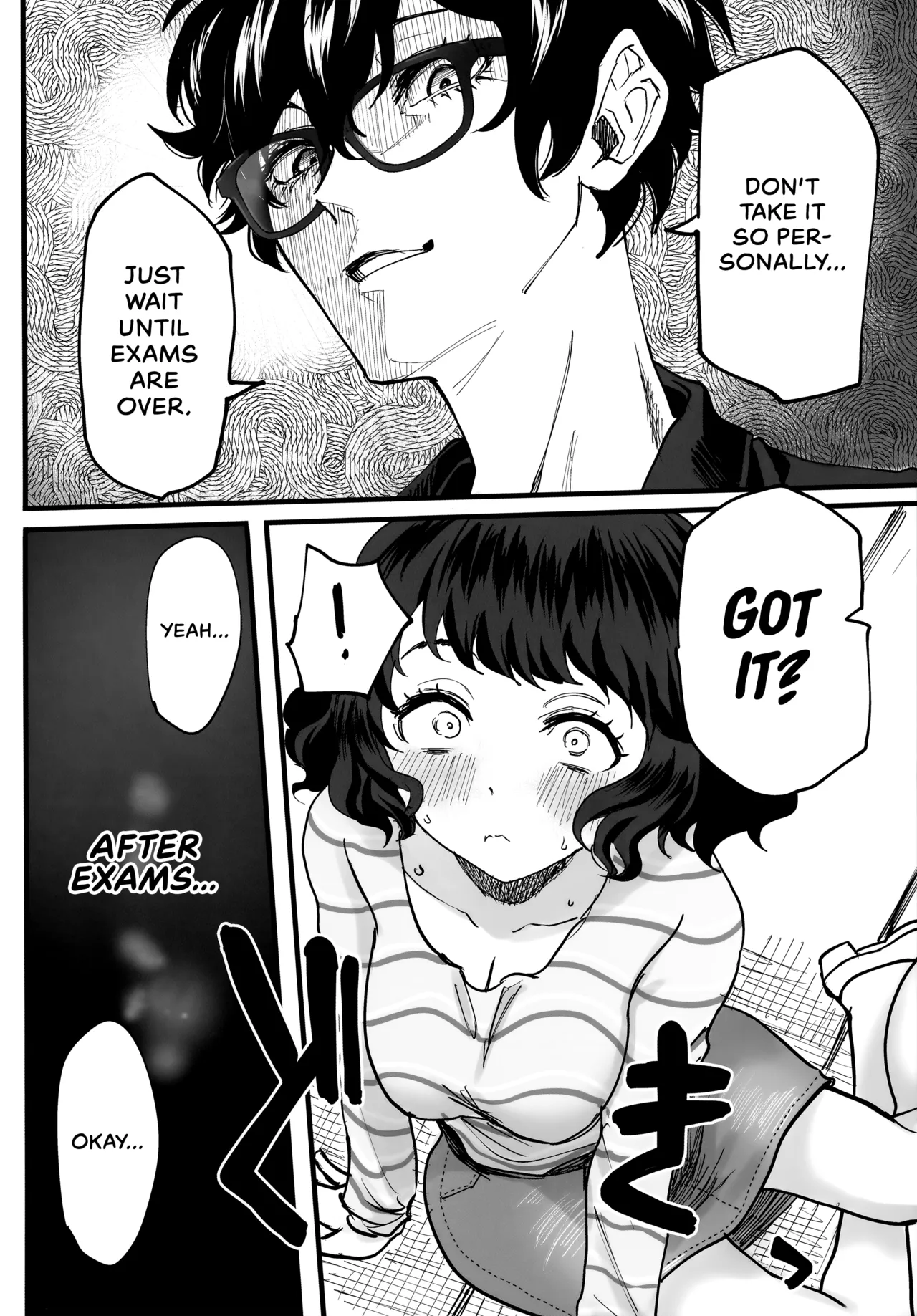 Tantou Kyoushi ni o Azukesareta no de Chokkai Kakemakuru Hon | The Book Of Withholding page 15 featuring sadayo kawakami persona 5 parody - glasses teacher hentai manga - read online free