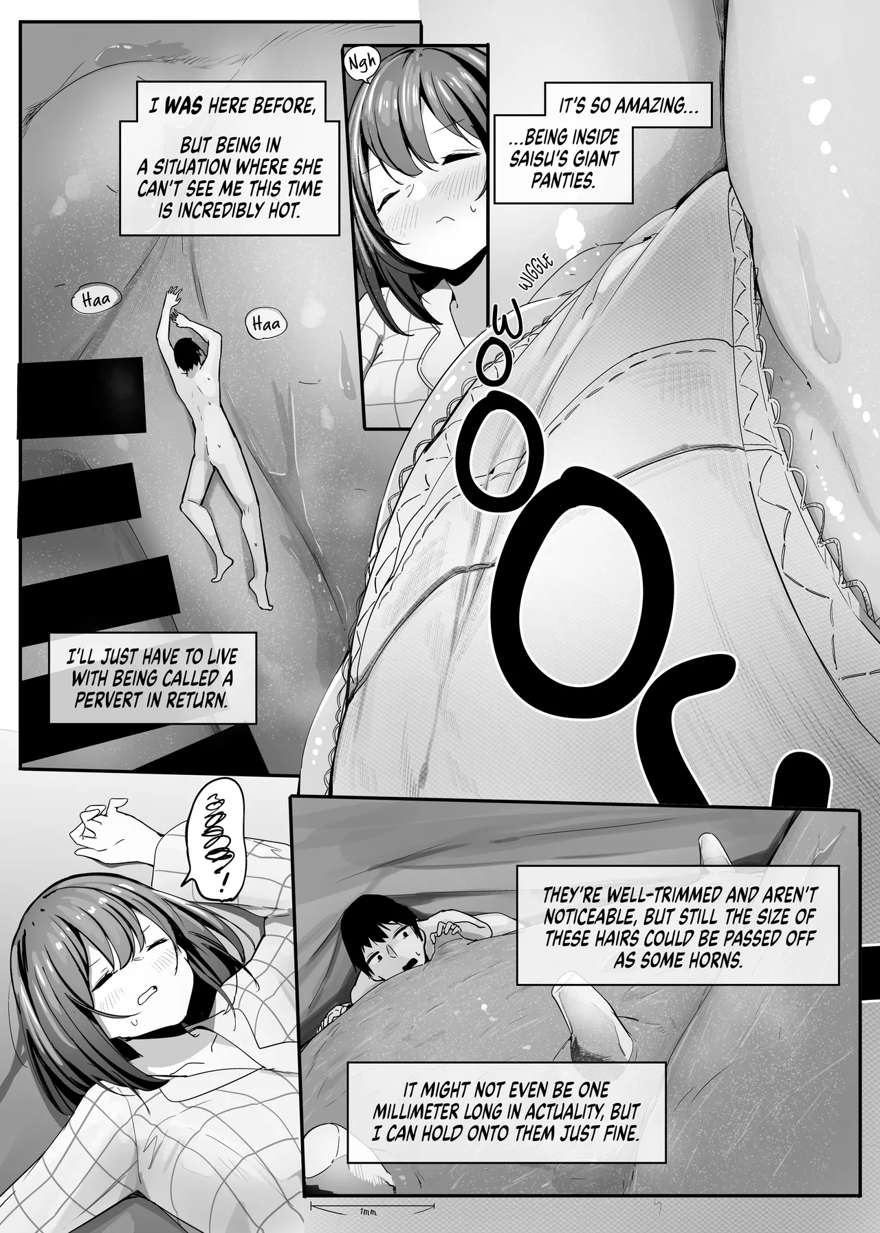 Ore no Seiheki ga Kouhai ni Baretara Kouhai mo Onaji Seiheki datta | She Knows My Sexual Secret page 53 original parody - business suit shrinking hentai manga - read online free
