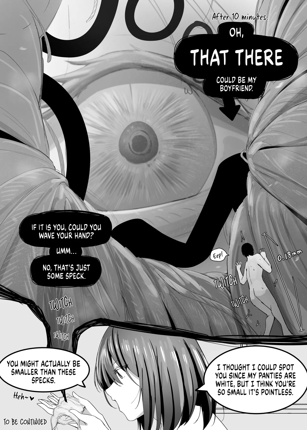 Ore no Seiheki ga Kouhai ni Baretara Kouhai mo Onaji Seiheki datta | She Knows My Sexual Secret page 58 original parody - business suit shrinking hentai manga - read online free