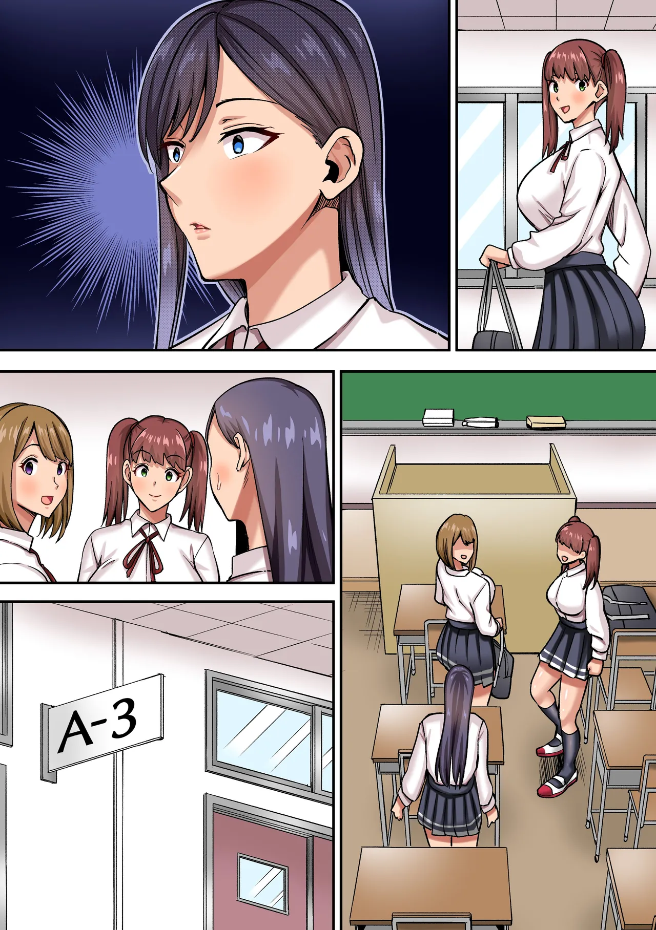 Majime-kei Yuutousei, Kashiwagi Saia no Himitsu page 40 original parody - big breasts group hentai manga - read online free