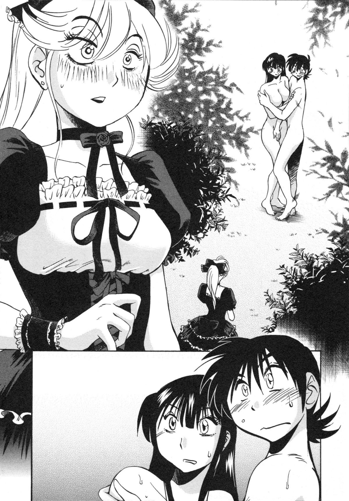 Mikazuki ga Waratteru Vol. 5 page 51 - story arc multi-work series hentai manga - read online free