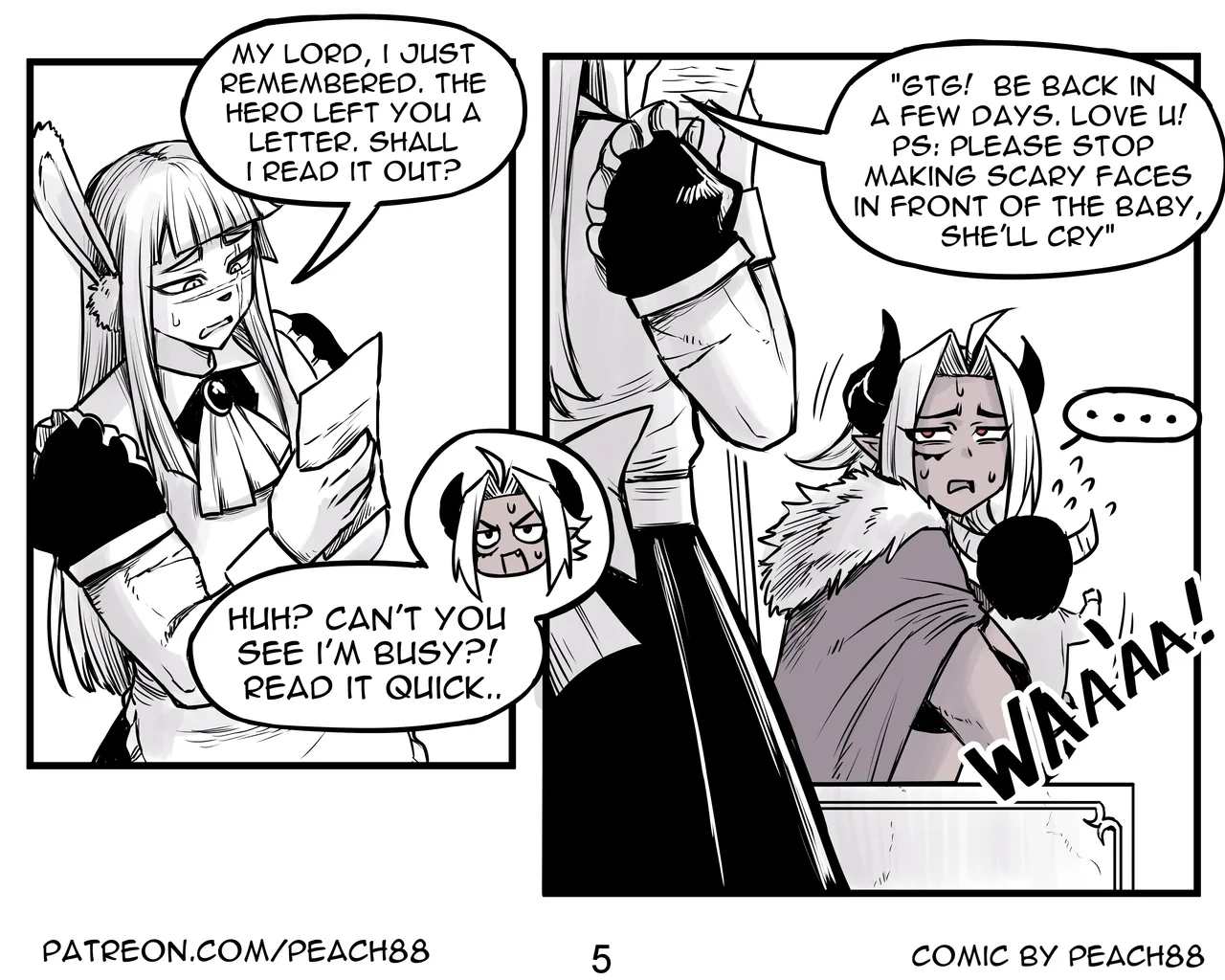 Demon King GF page 24 original parody - milf unusual teeth hentai manga - read online free