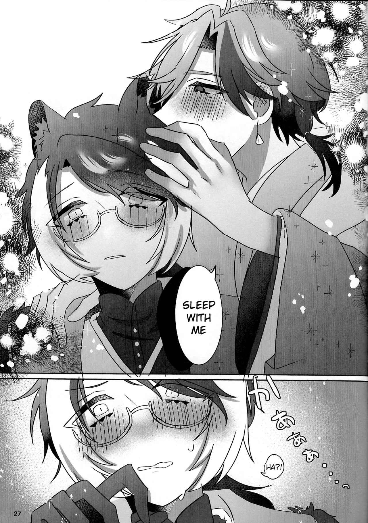 The Courtship Won't Stop! page 28 featuring kageyama shien hololive parody - vampire glasses hentai manga - read online free