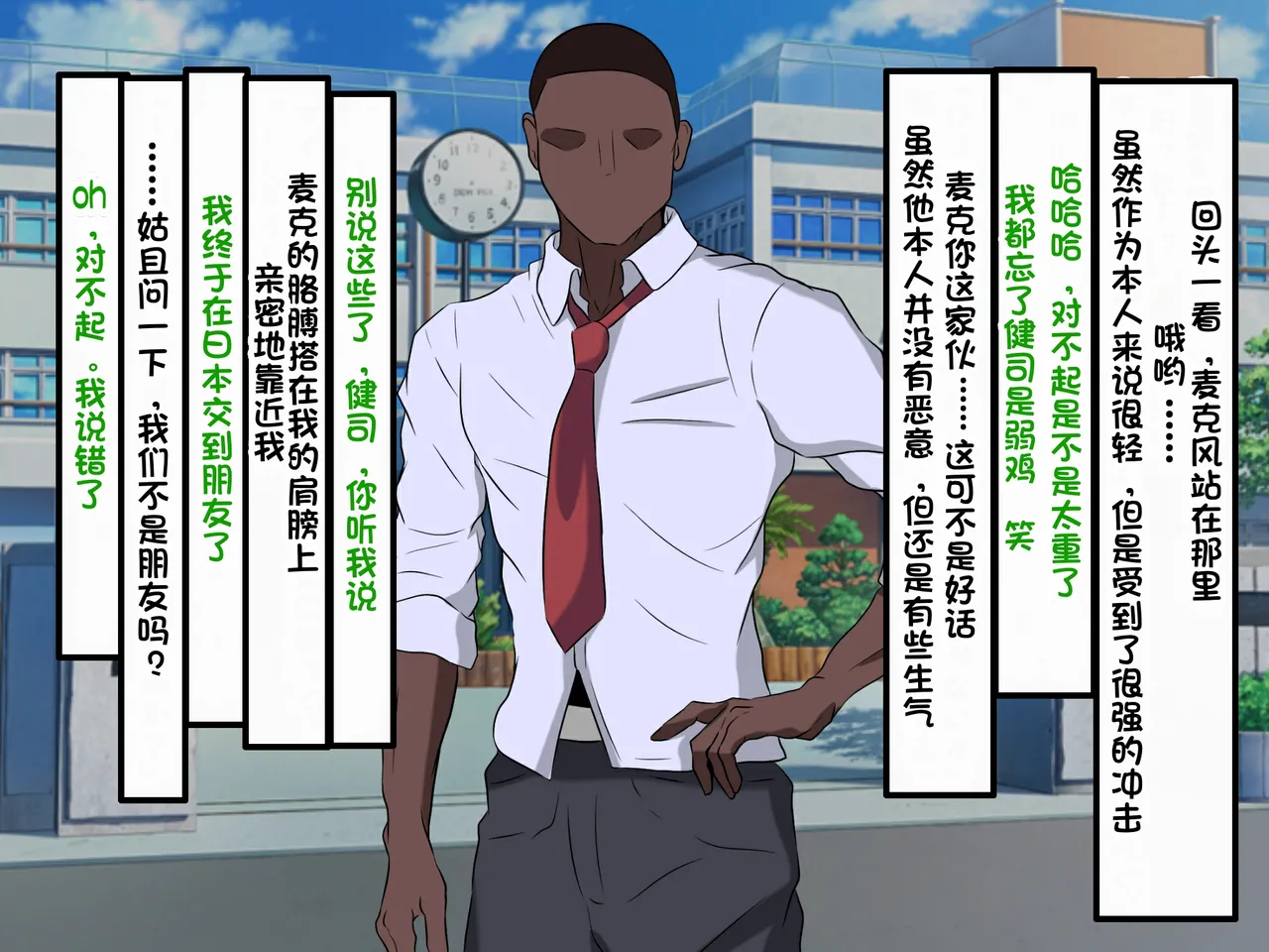 [Kazura Sendai] Wafuukei Otokonoko (Shodou Kyuudou Karate) ga Kokujin Ryuugakusei ni Netorareru | 和风男娘(書道・弓道・空手)被黑人留学生ntr [Chinese] [白番茄中文渣翻] page 60 original parody - netorare anal hentai manga - read online free