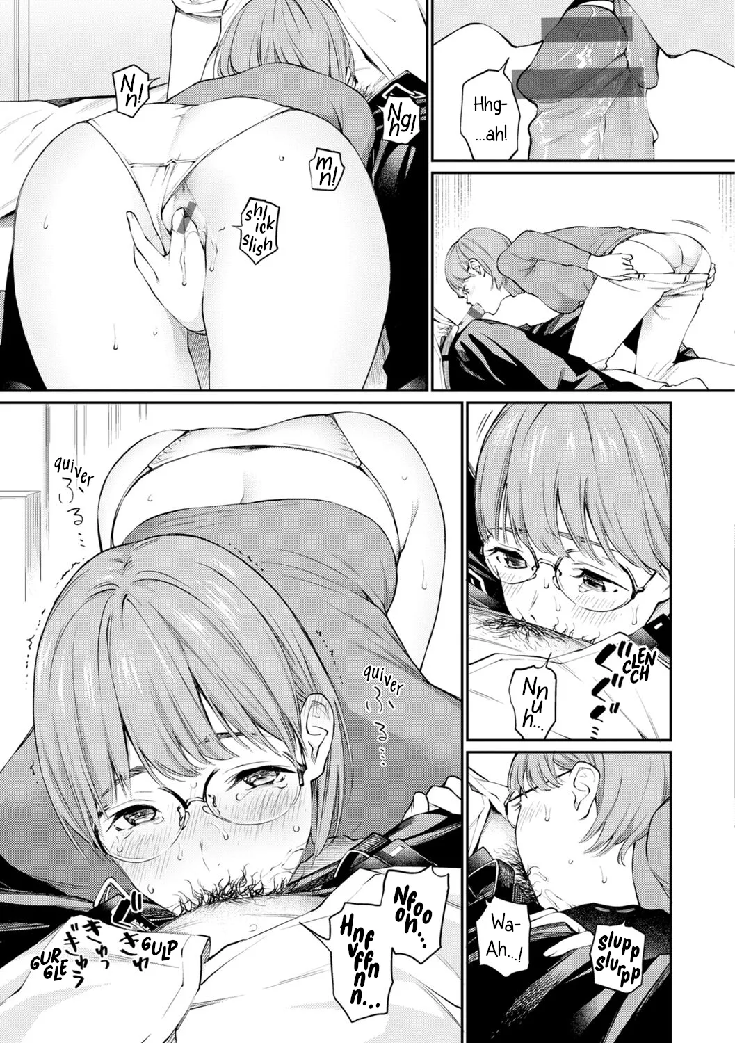 Gokinjo-san | A Neighbor's Offer page 11 - sweating glasses hentai manga - read online free