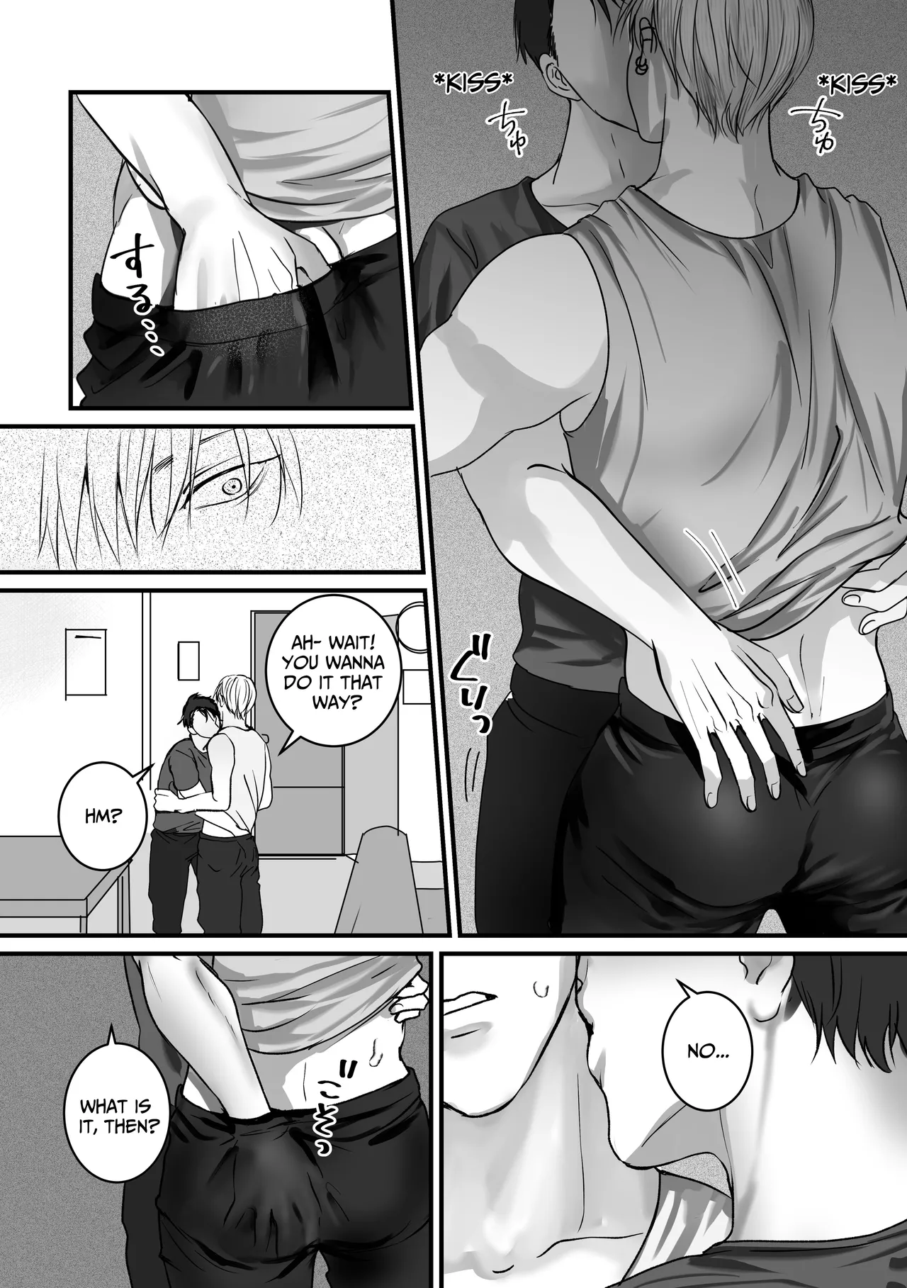 [Kimisando (macu) Oretachi, Korekara [English] page 40 original parody - anal males only hentai manga - read online free