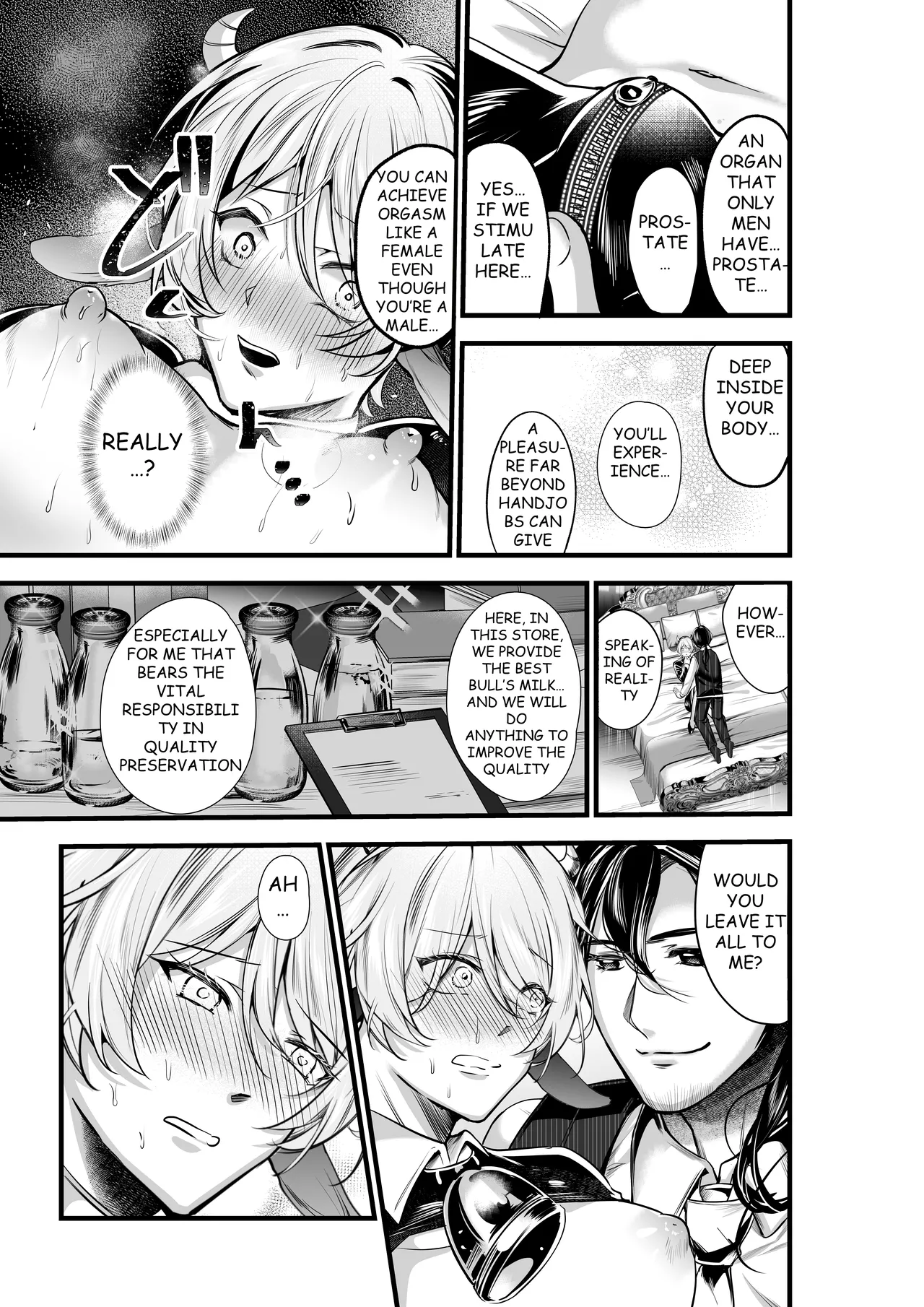 THE PROSTATE OF THE INVERTED NIPPLES BULL EXCITING EXPLOITATION MOW~ IMMENSE MILK EJACULATION page 20 original parody - anal males only hentai manga - read online free