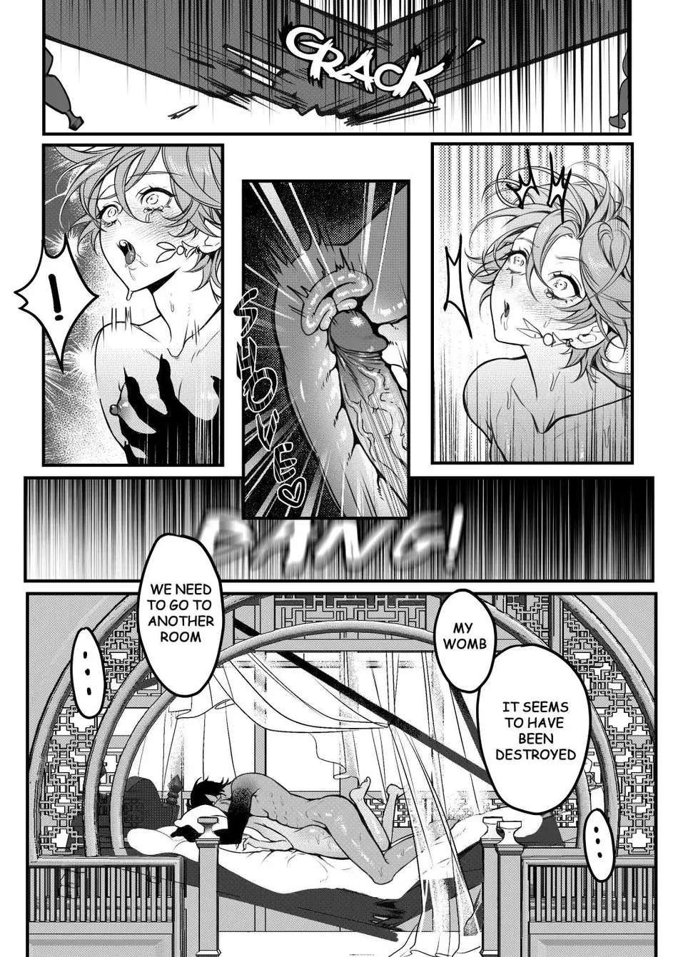 Sweet Fever Return page 44 featuring aether genshin impact parody - uncensored multiple penises hentai manga - read online free