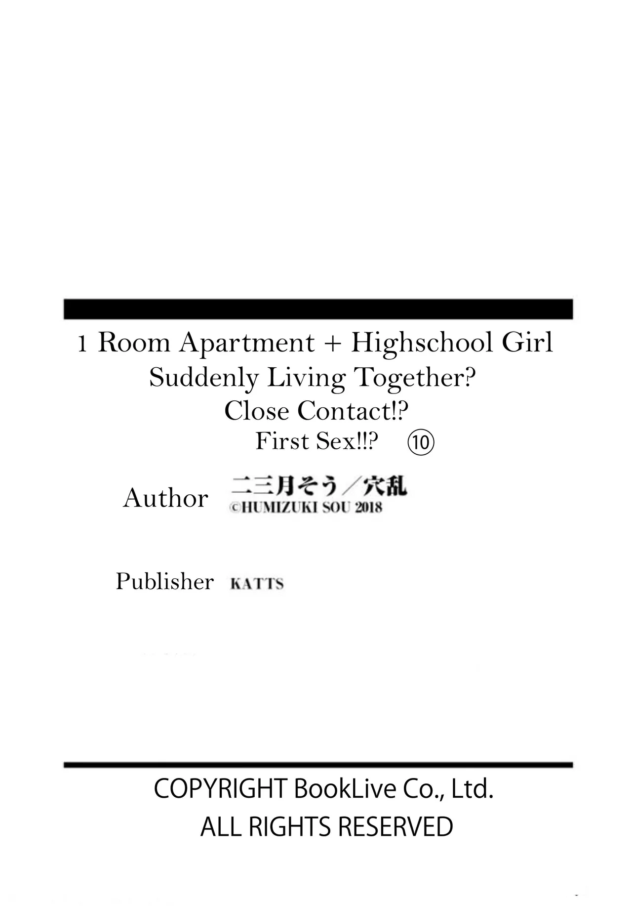 1 Room Apartment + Highschool Girl Suddenly Living Together? Close Contact!? First Sex!!? Ch.1-11 page 259 - uncensored masturbation hentai manga - read online free