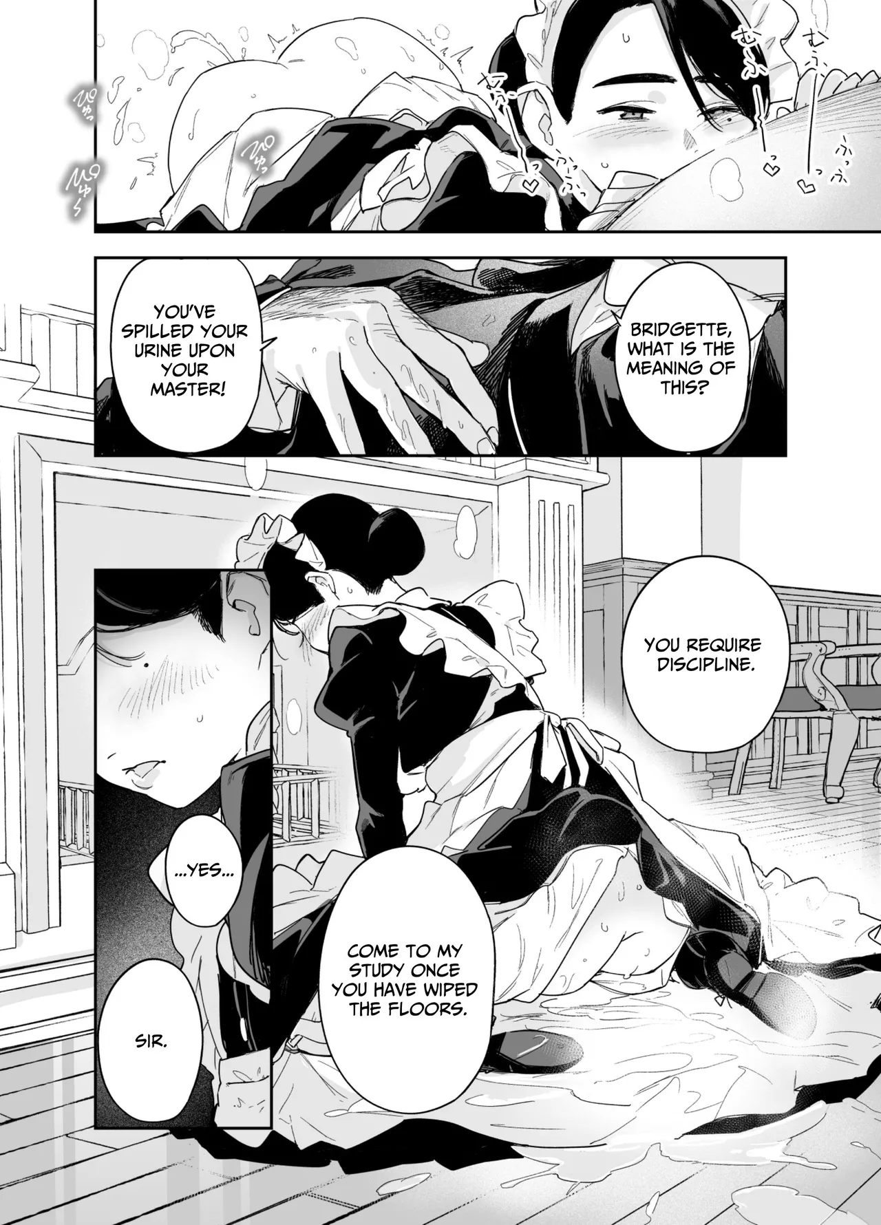 [F no Kottoubako (Onizuka Frill)] Wagaya no Housemaid Bridget Sei no Gohoushi ~Danro Souji kara Kozukuri made~ | My Housemaid Bridget's Sexual Services ~From Cleaning Fireplaces To Procreative Sex~ [English] [meatmanTL] - Page 9