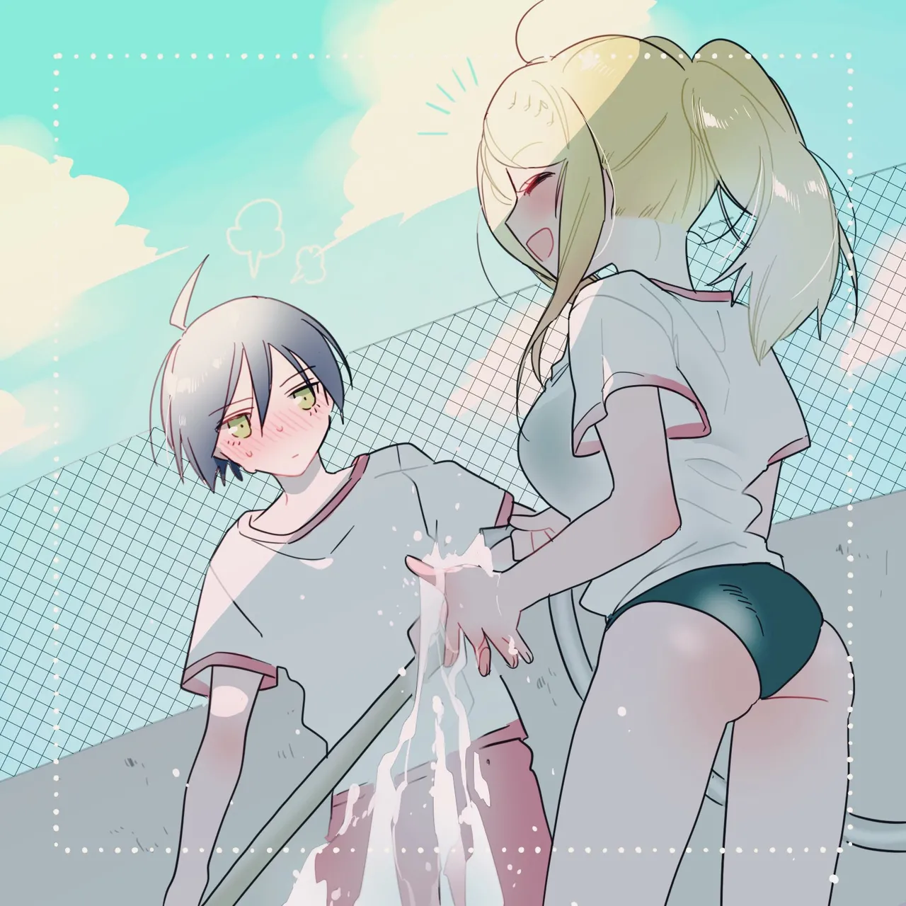 Amatsutsumi page 37 featuring kaede akamatsu danganronpa parody - big breasts schoolboy uniform hentai manga - read online free