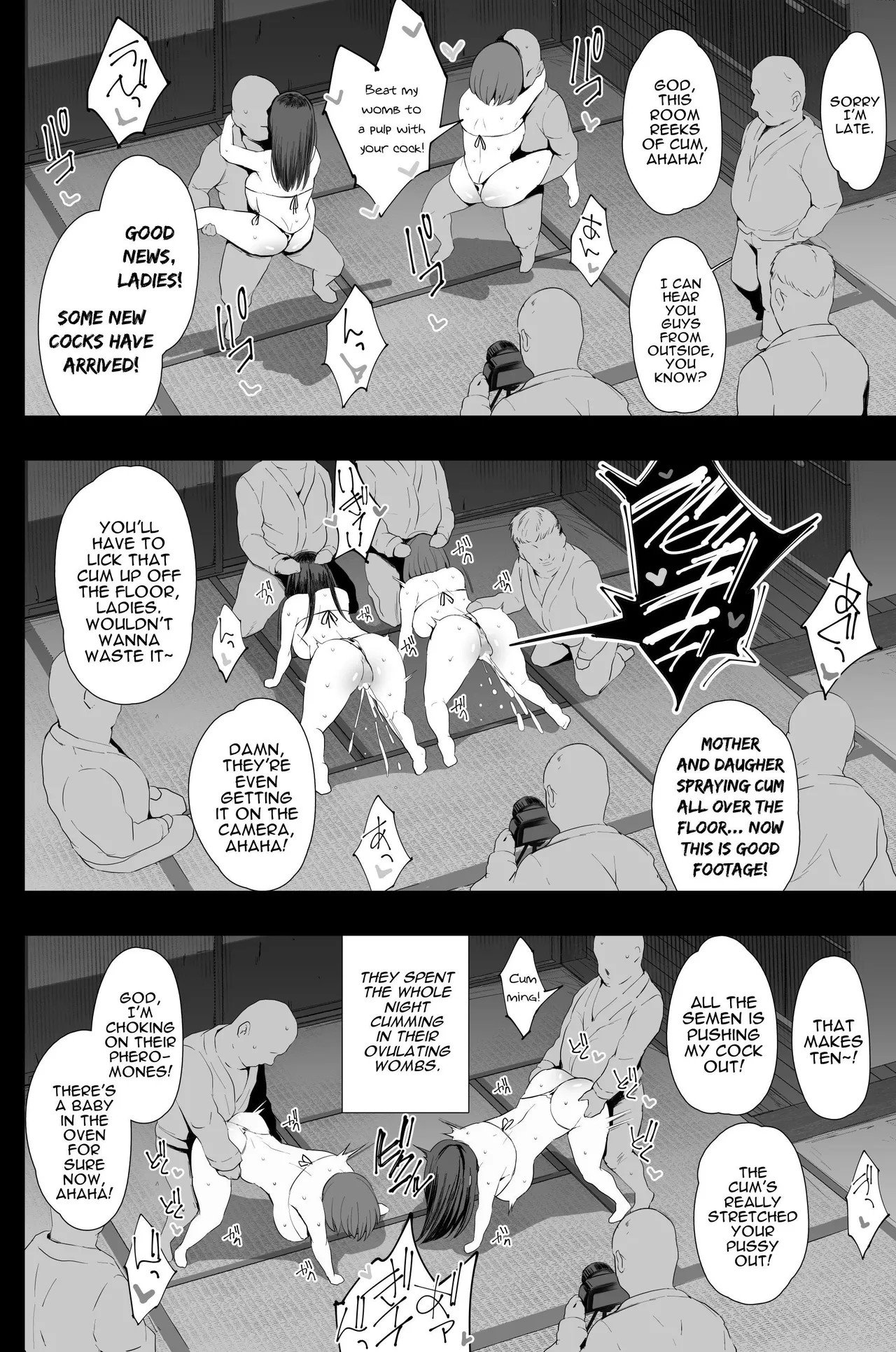 Watashi-tachi, Oyakodon AV Totte Joreishimashita | We Performed An Exorcism By Filming A Mother & Daughter Porn Flick page 59 original parody - milf big breasts hentai manga - read online free