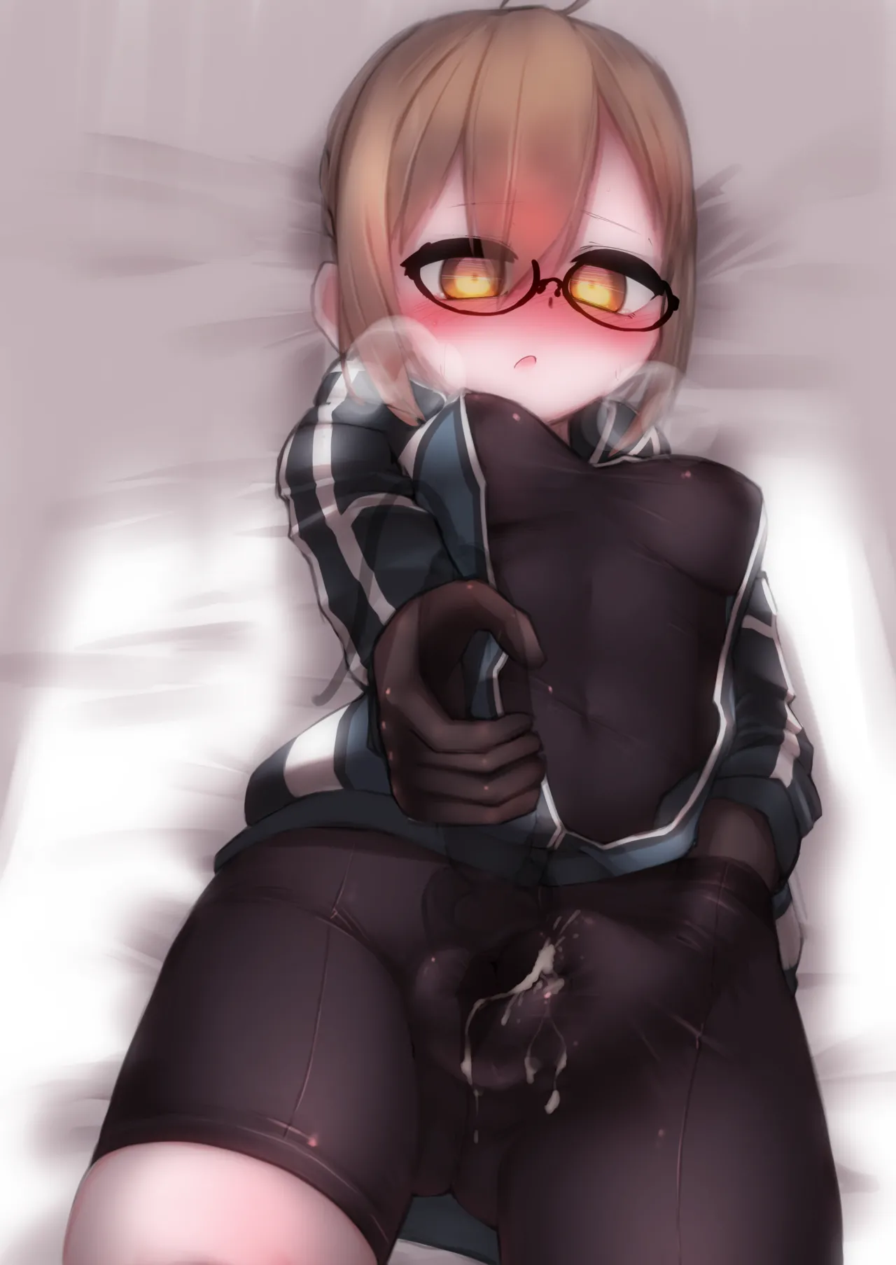 变身女英雄秋月南 能量射精败北（24.9.20更新） page 64 original parody - futanari glasses hentai manga - read online free