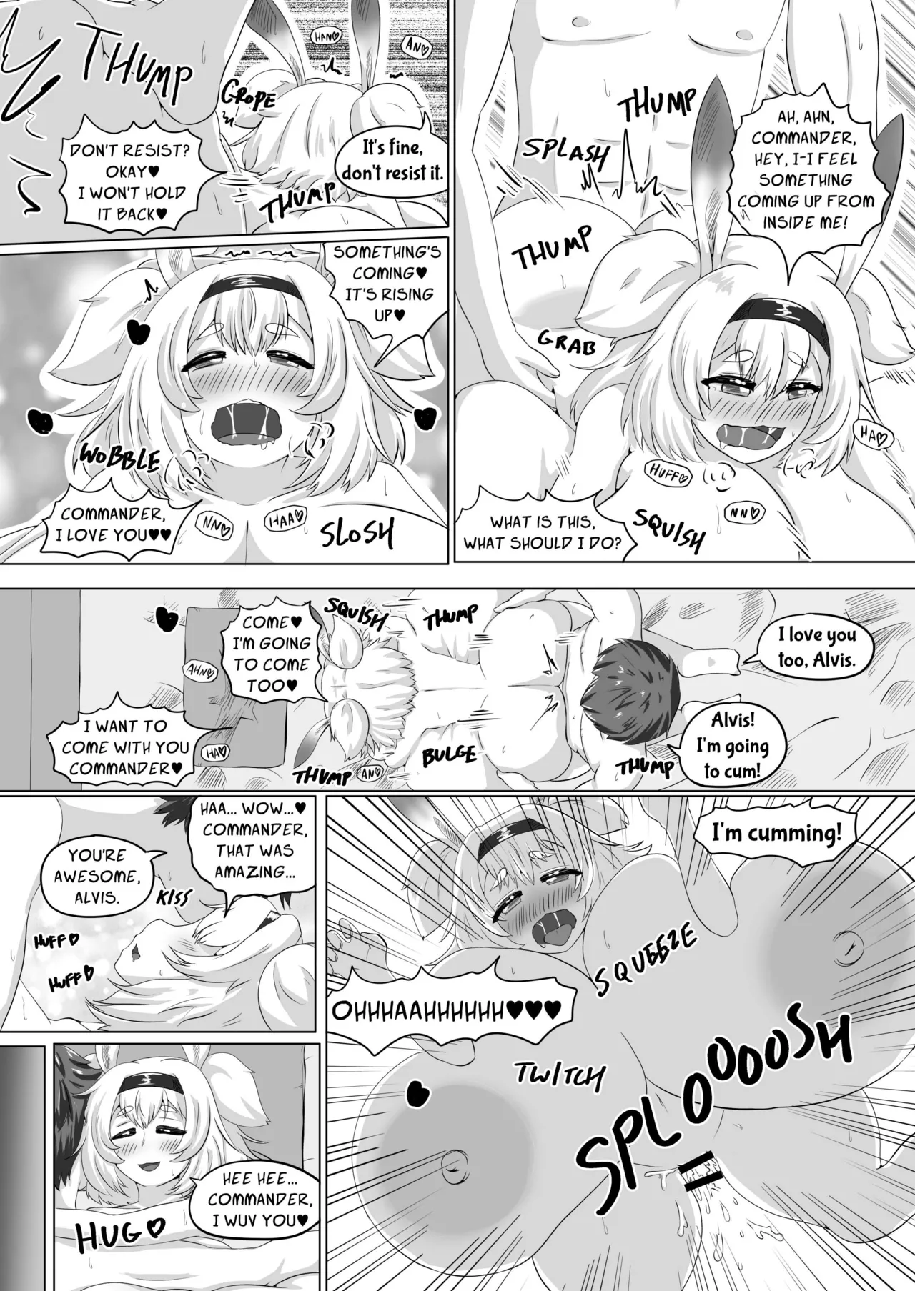 Alvis no Chikochoko Bou Jiken | Alvis’ Candy Bar Bust Burst page 25 last origin parody - big breasts huge breasts hentai manga - read online free
