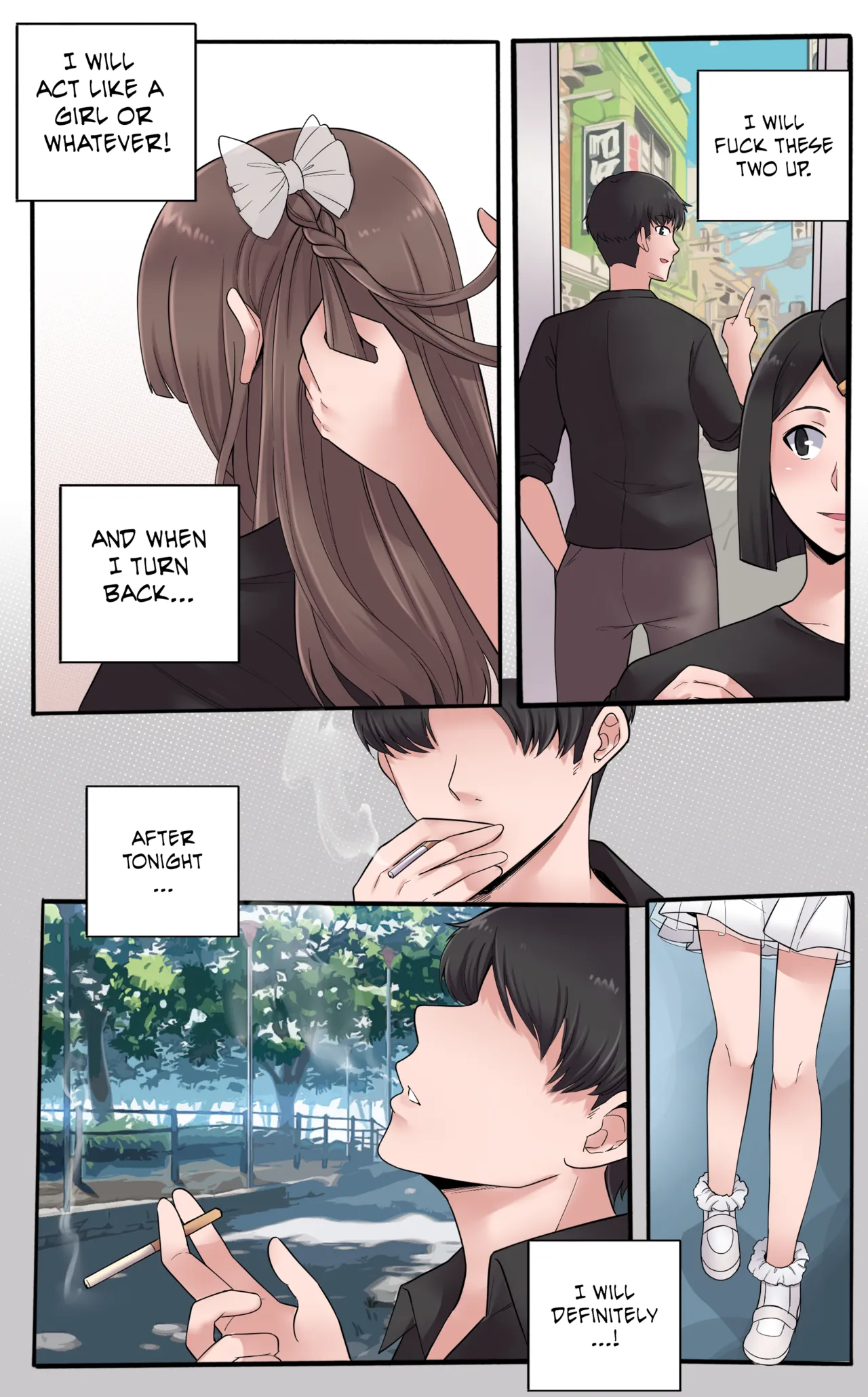 Girlfriend Revenge page 38 original parody - transformation uncensored hentai manga - read online free