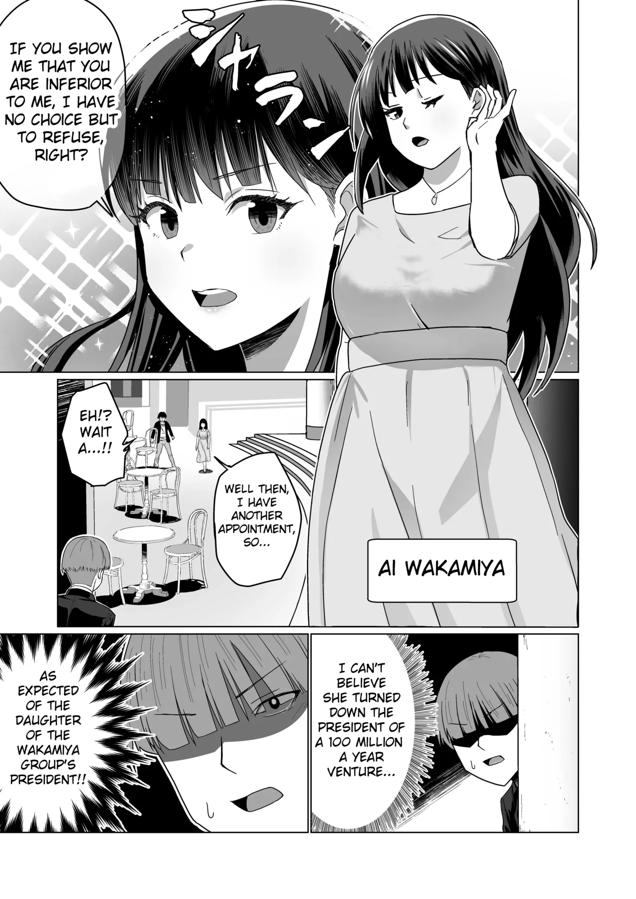 Okanemochi no Onnanoko o GET Shite Jibun Gonomi no Mesuinu ni Shitsukeru Hanashi. page 25 original parody - anal mind control hentai manga - read online free