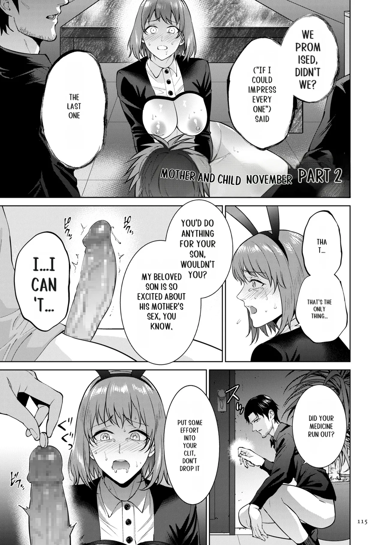 Haha no Utsuriga page 115 - mother incest hentai manga - read online free