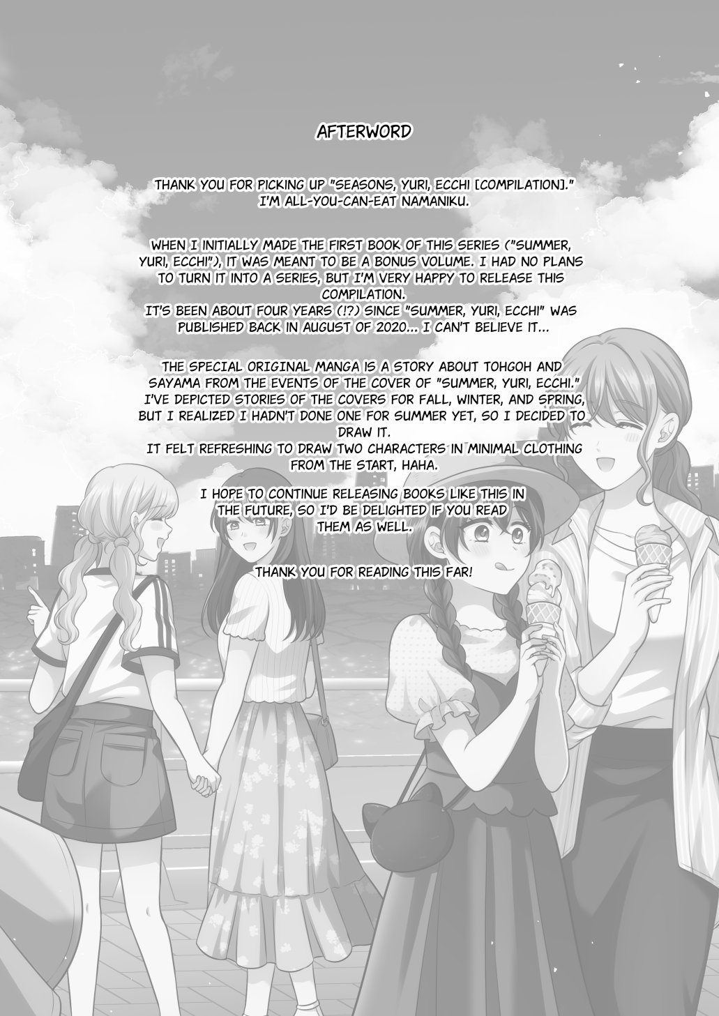 Season, Yuri, Ecchi. page 64 original parody - kissing compilation hentai manga - read online free