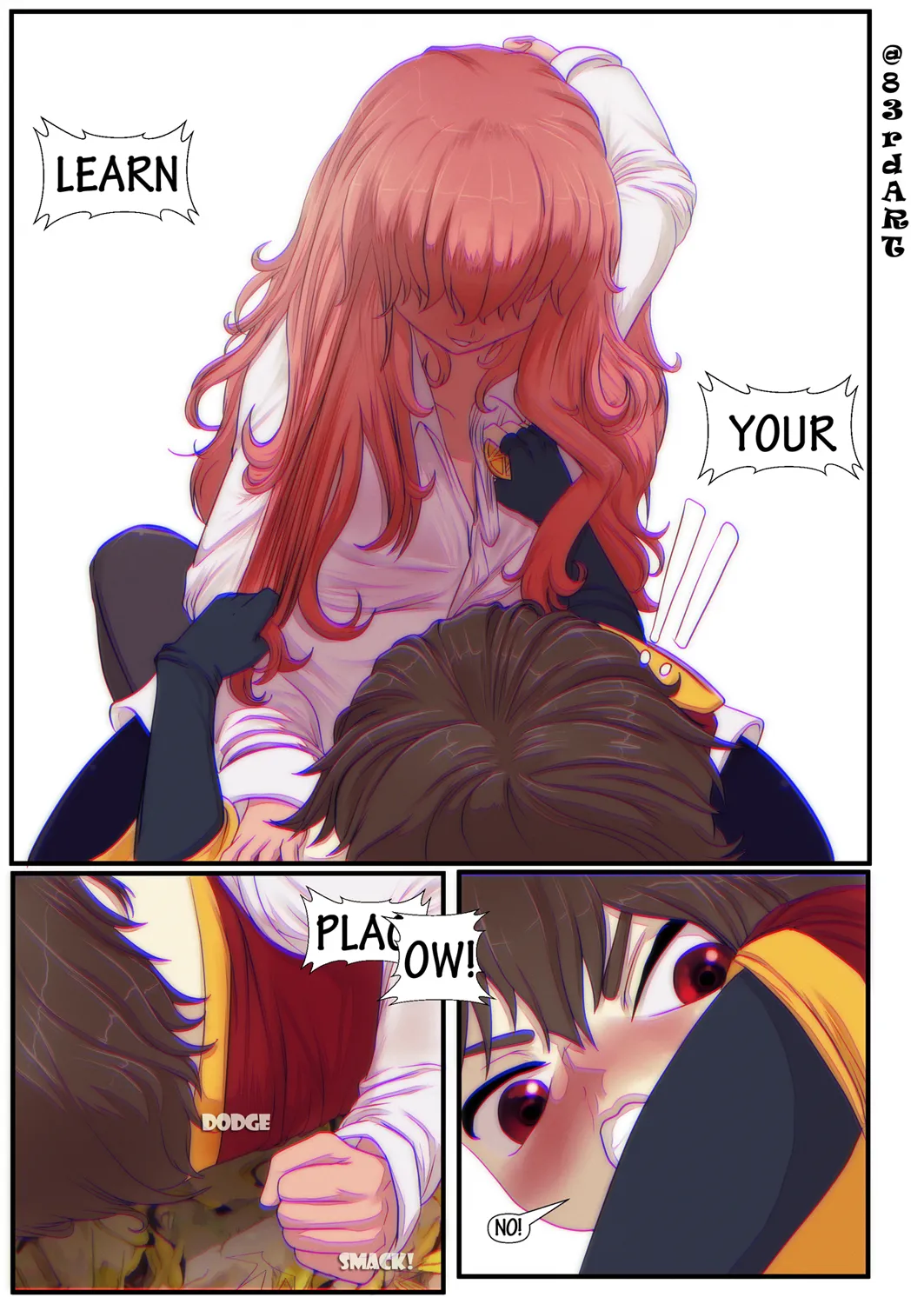 Intermittent Explosive Disorder page 19 featuring louise francoise le blanc de la valliere zero no tsukaima parody - catfight hentai manga - read online free