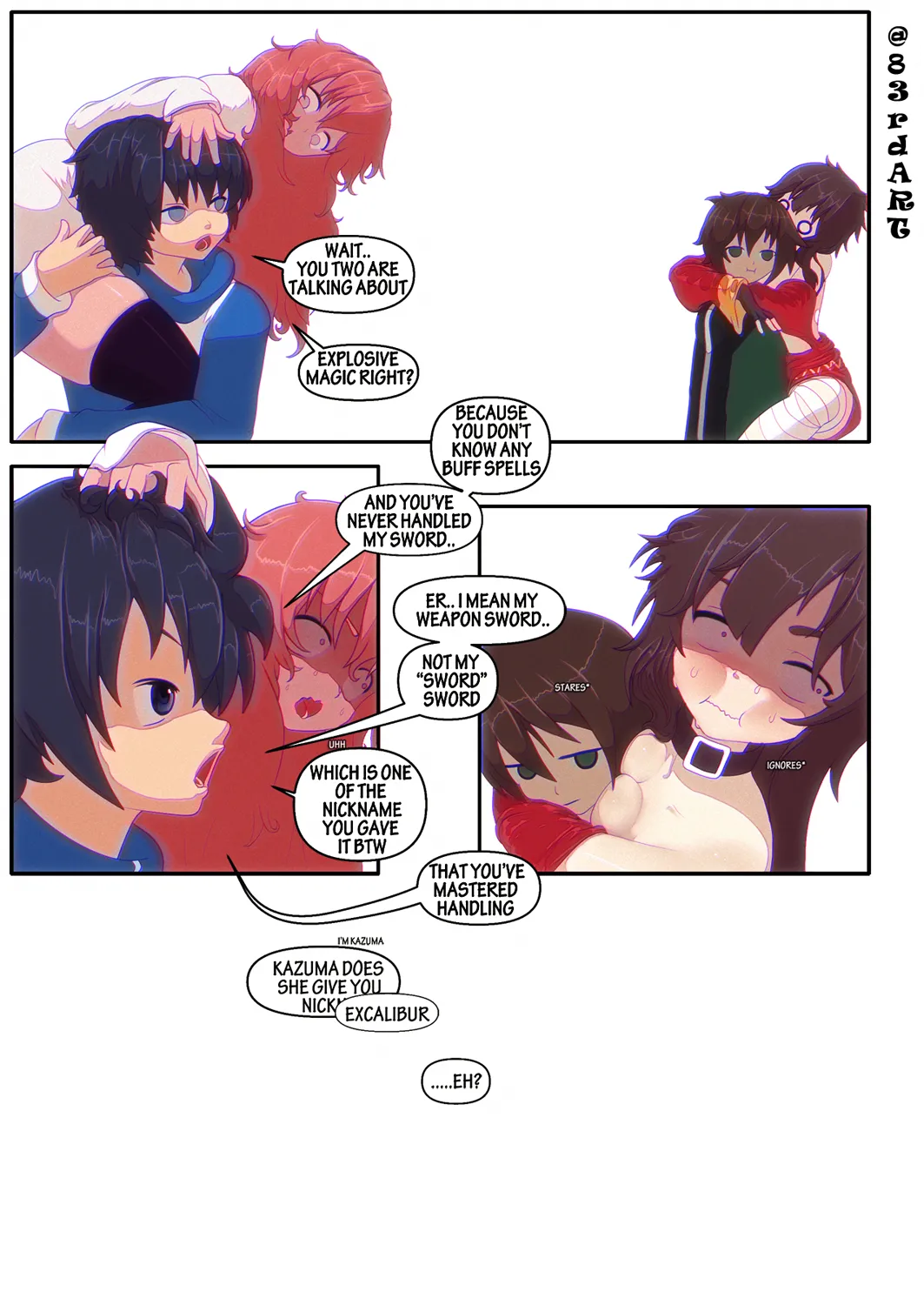 Intermittent Explosive Disorder page 72 featuring louise francoise le blanc de la valliere zero no tsukaima parody - catfight hentai manga - read online free