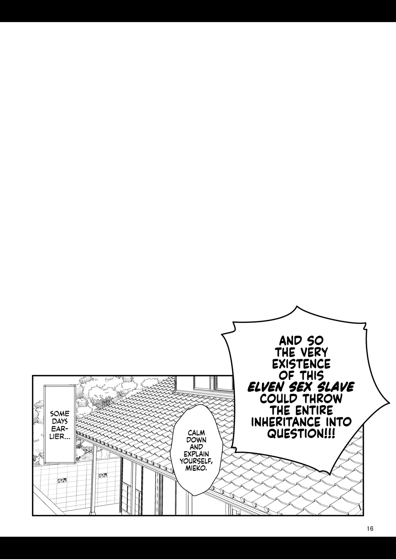 H Seidorei Elf no Souzoku Mondai ni Tsuite ~ Rinjuu-hen | Machinations of an Elven Concubine Part One: Deathbed page 17 original parody - elf big breasts hentai manga - read online free