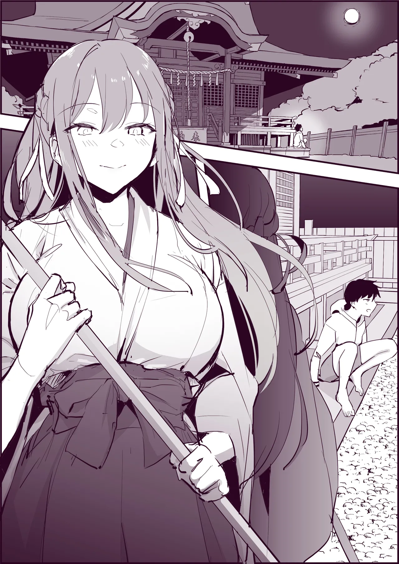 [Poriuretan] Poriuretan Tanpenshuu -Tsuya- | ぽりうれたん短篇集-艳- [Chinese] page 16 original parody - kissing big breasts hentai manga - read online free