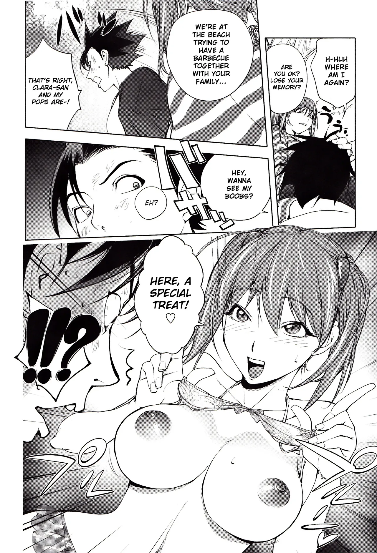 The Adventures of Suicide Man, The Woman Who Never Misses, and Hime-Chan page 225 - business suit big breasts hentai manga - read online free
