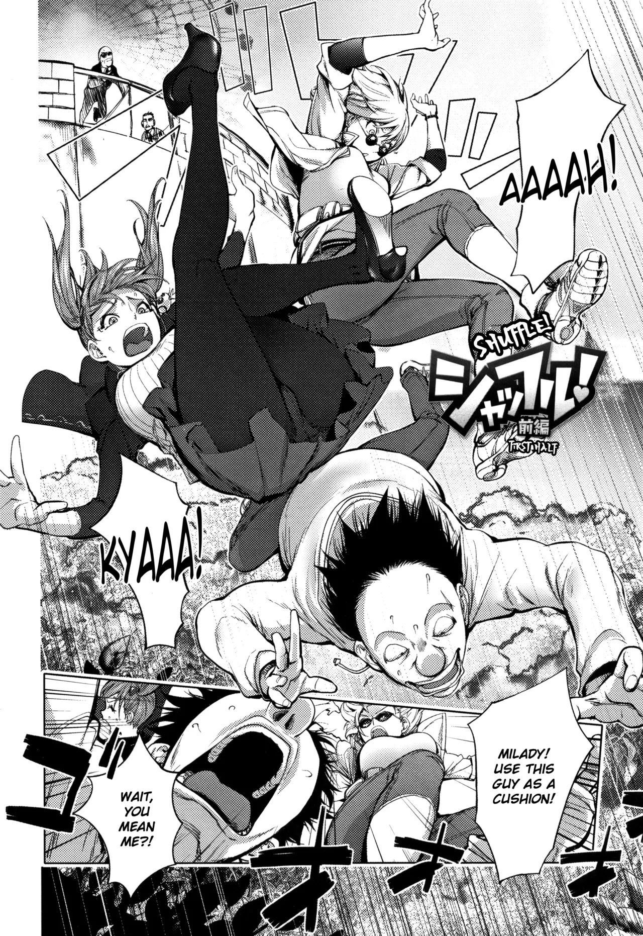 The Adventures of Suicide Man, The Woman Who Never Misses, and Hime-Chan page 261 - business suit big breasts hentai manga - read online free