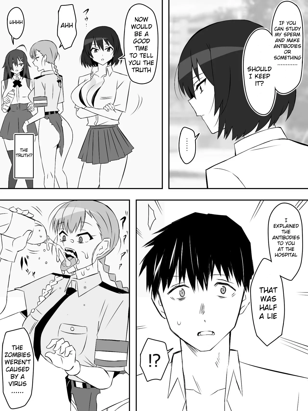 [Circle Kagemusha (Kagemusha)] Zombie Harem Life ~Koutai Mochi no Ore to Bakunyuu Zombie~ 6 [English] page 16 original parody - zombie big breasts hentai manga - read online free