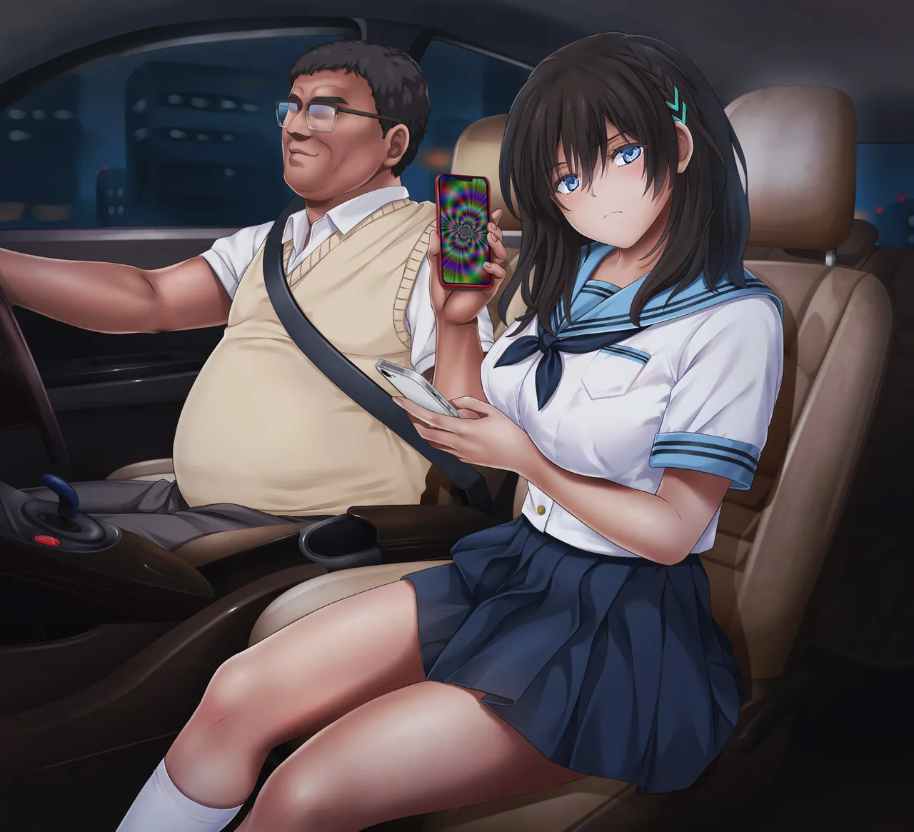 ユメカ ウツツカ page 178 original parody - glasses schoolgirl uniform hentai manga - read online free