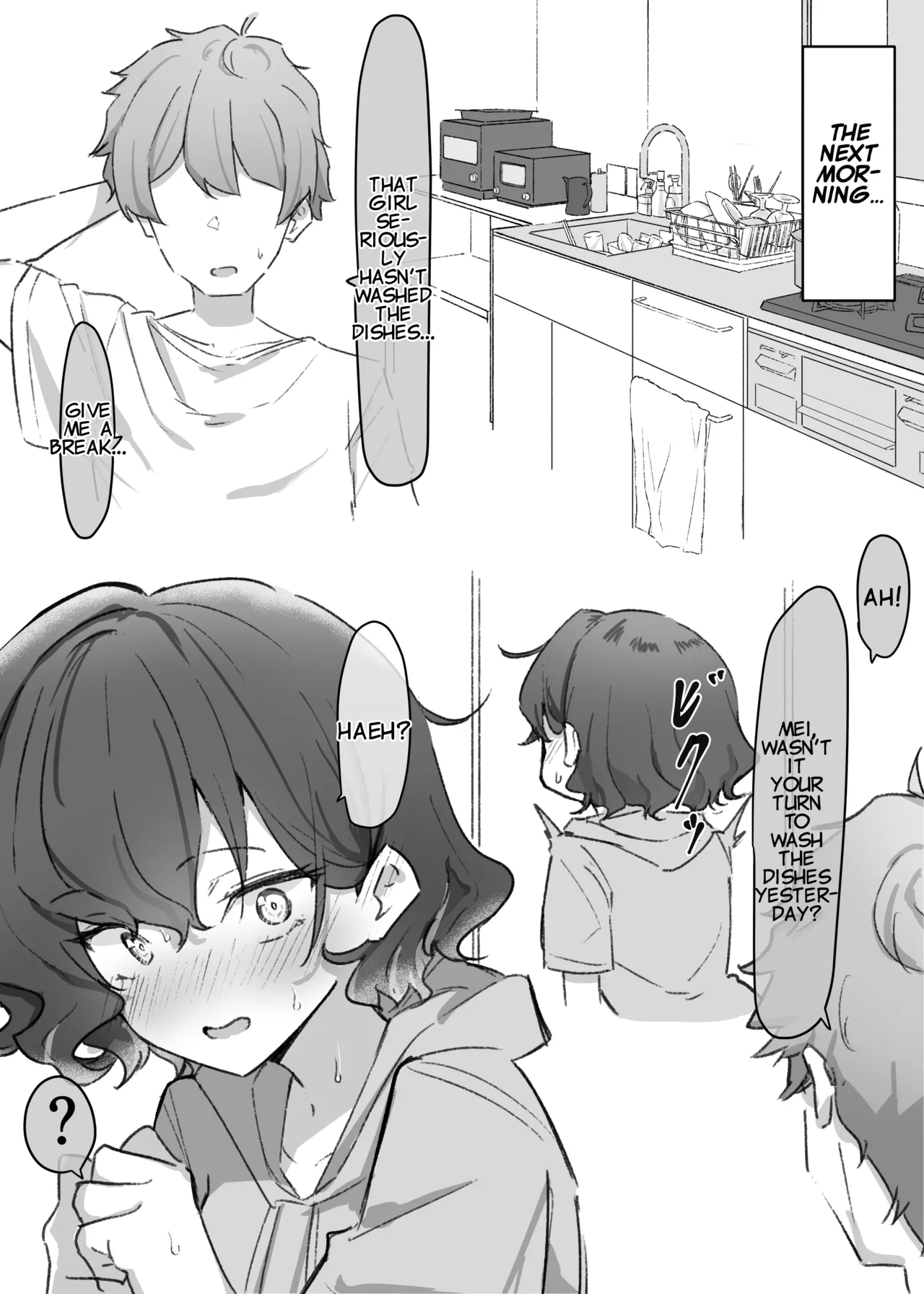 [MM] Imouto Series | Kiss-loving Mei-chan page 68 - kissing onahole hentai manga - read online free