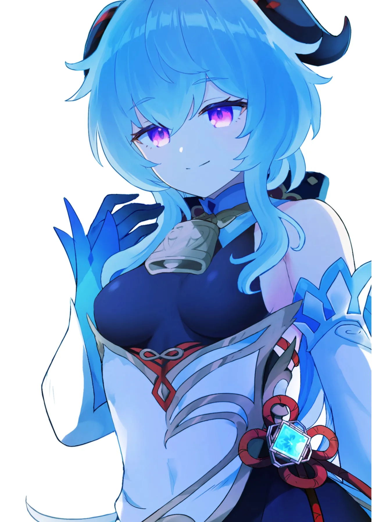 [Wasabi Mochi (Momosawa)] Ganyu-chan ga Shigoto to Seiyoku Shori o Otetsudai suru Hon. | A book where Ganyu-chan helps out with work and letting one out (Genshin Impact) [English] [Tamamo] [Decensored] [Digital] page 22 featuring ganyu genshin impact parody - mmf threesome group hentai manga - read online free