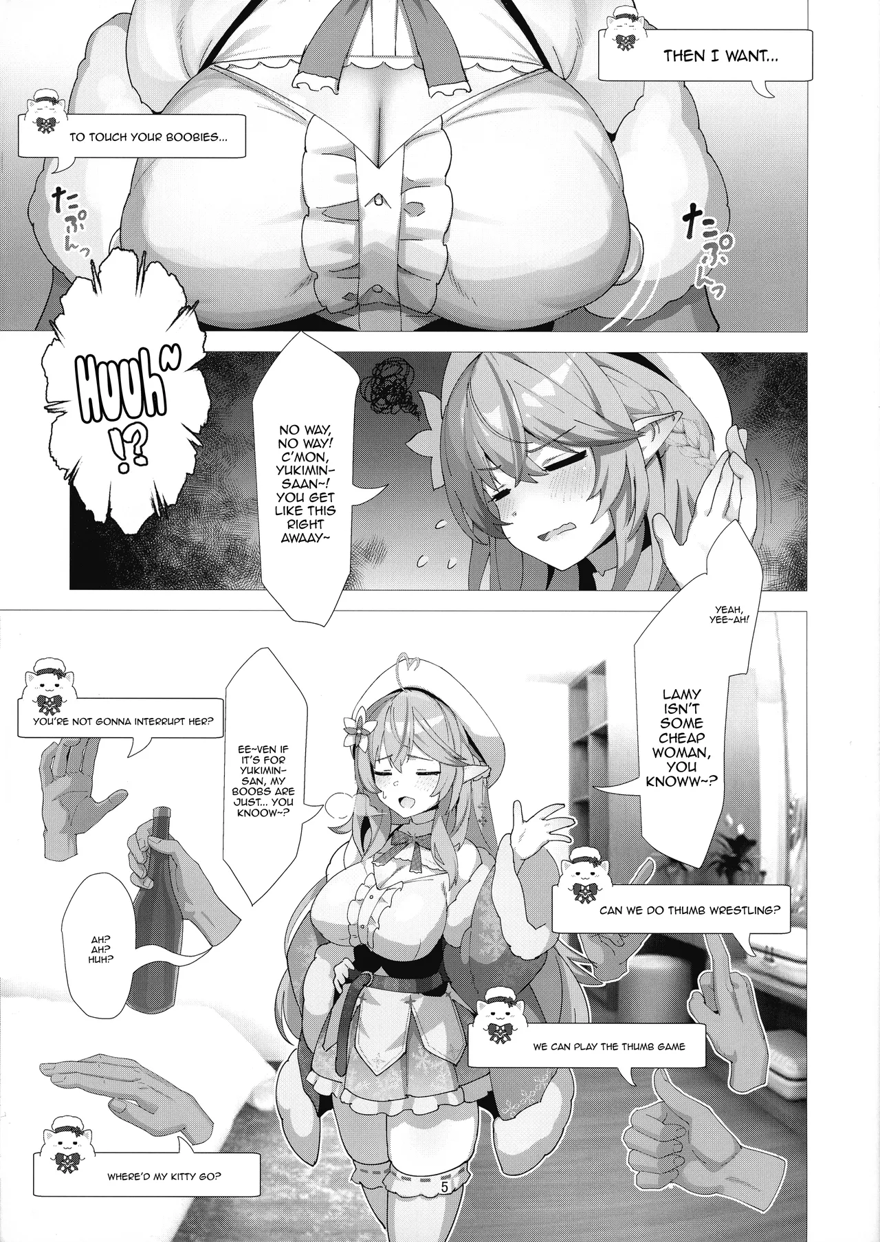 Page 5 of (C104) [Studio Hitoribocchi (Ayagi Daifuku)] LAMY MILK (Yukihana Lamy) [English] {Doujins.com}