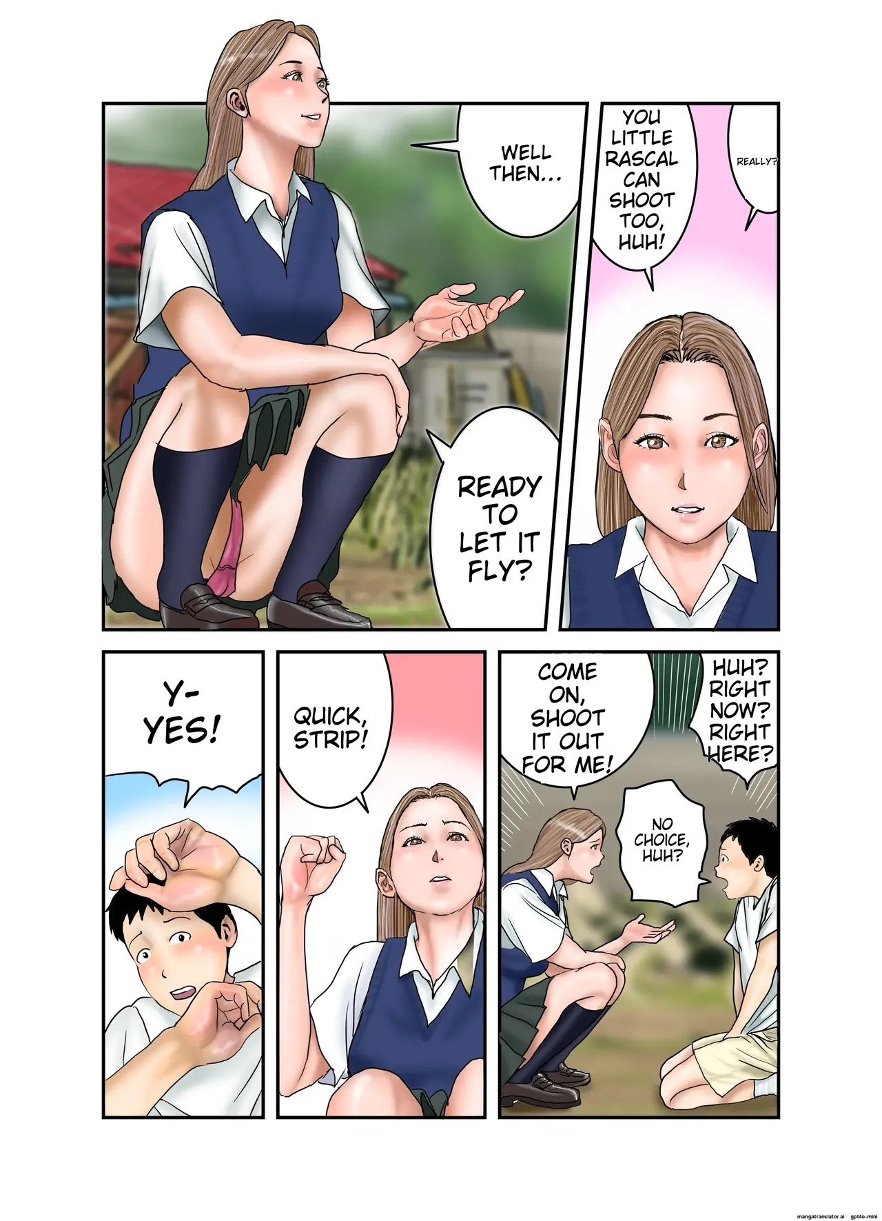 Gal JK wa Boku no Mono page 27 original parody - glasses schoolgirl uniform hentai manga - read online free