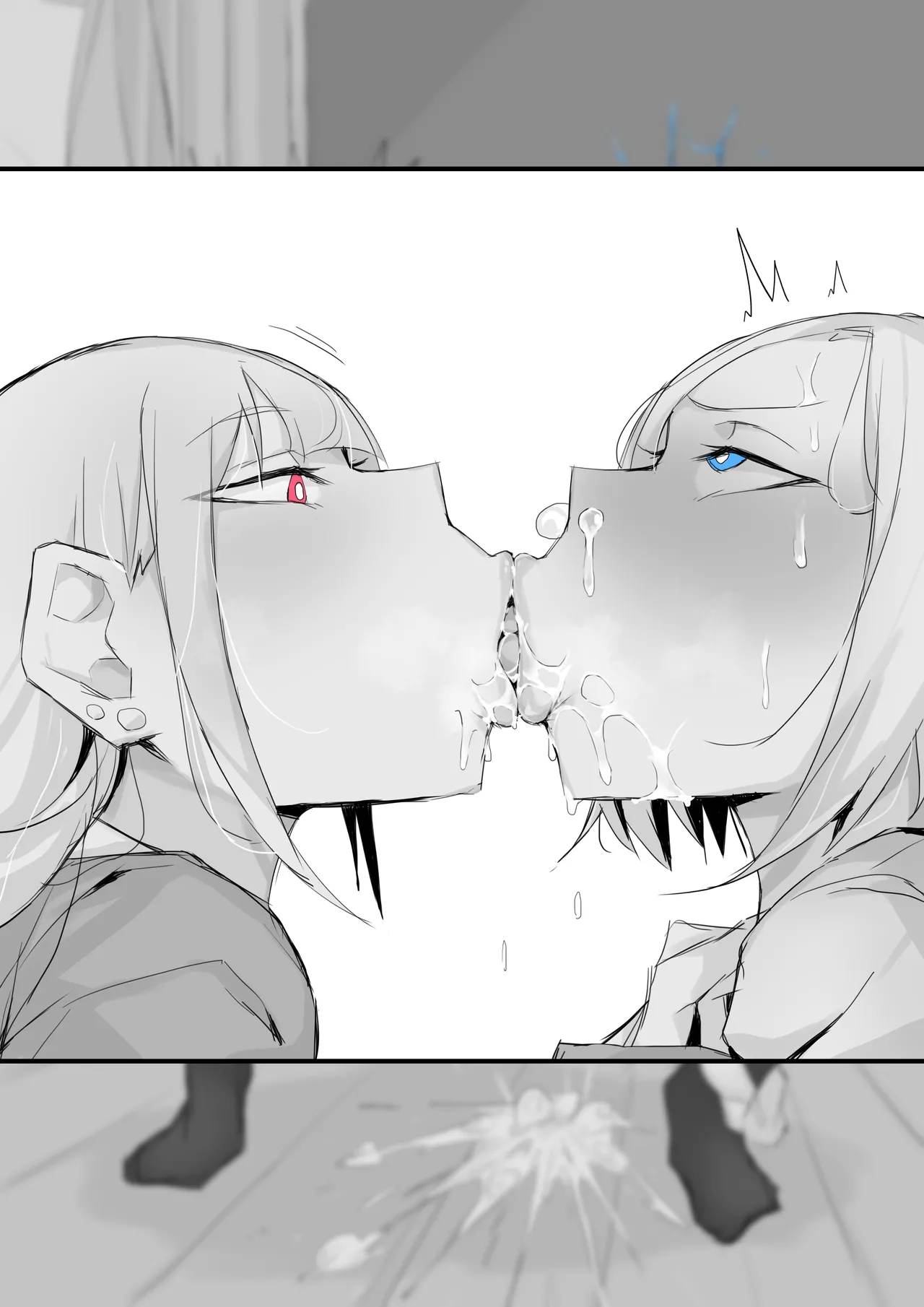 Futanari JK-tachi ga Kounai Shokushu de Mechakucha ni Naru Hanashi page 154 original parody - kissing big breasts hentai manga - read online free