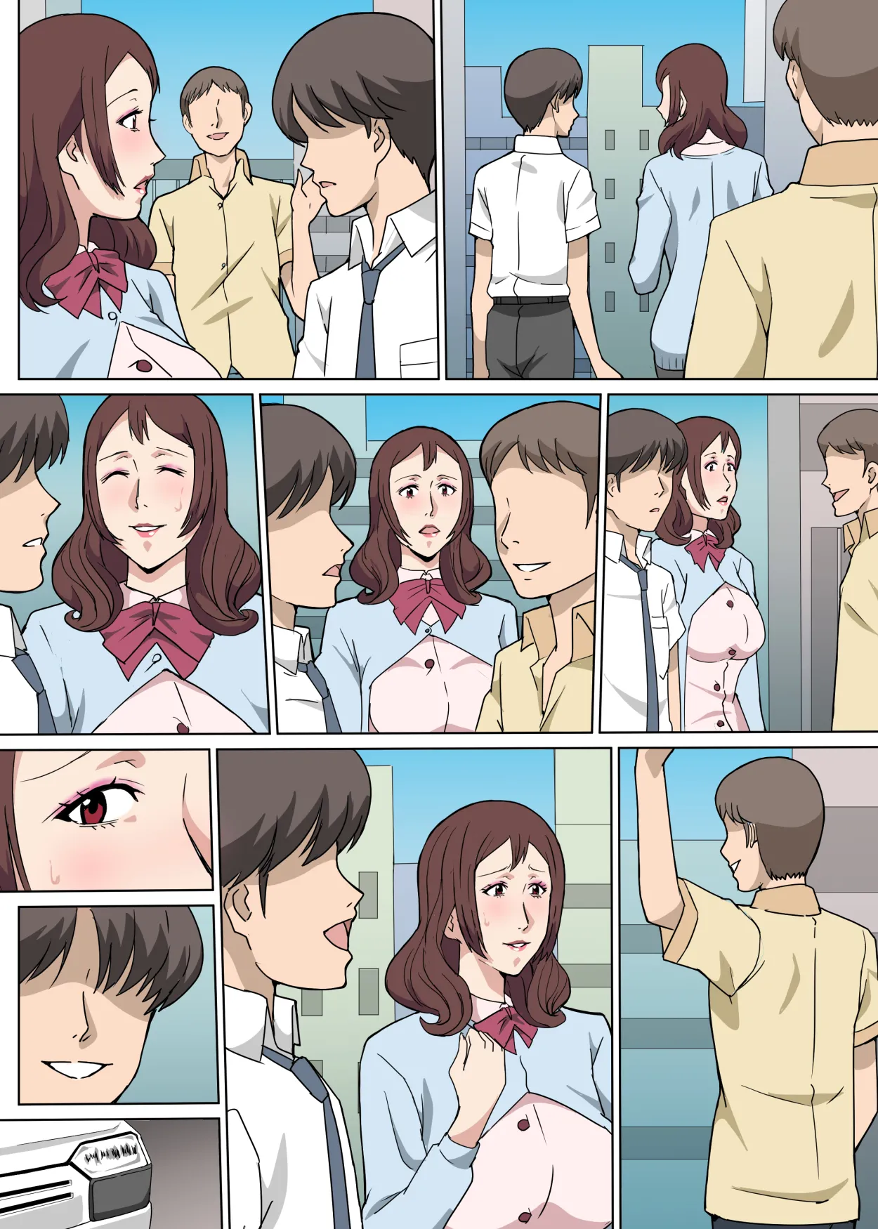 [Pairesshu] Kyouiku-gakari no Saeki-san to Kinmu-chuu ni Sex Shita Hanashi page 57 original parody - milf big breasts hentai manga - read online free