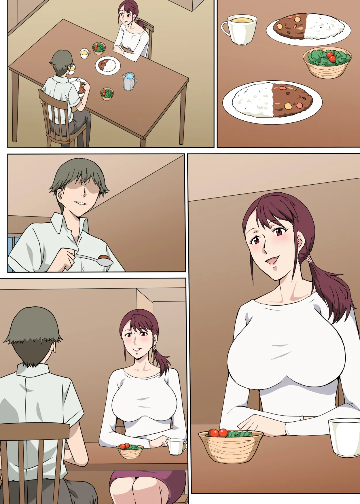 Majime de Akarui Obasan wo Sex de Iinari ni Shita Hanashi page 36 original parody - milf big breasts hentai manga - read online free