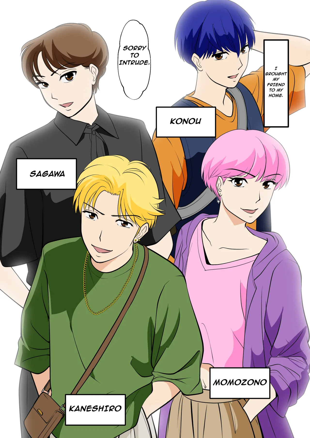 Toiu wake de, Hobo Zenra no Kaa-san ni Onegai Shitemita. 2 | My Friends With My Mother - Page 4