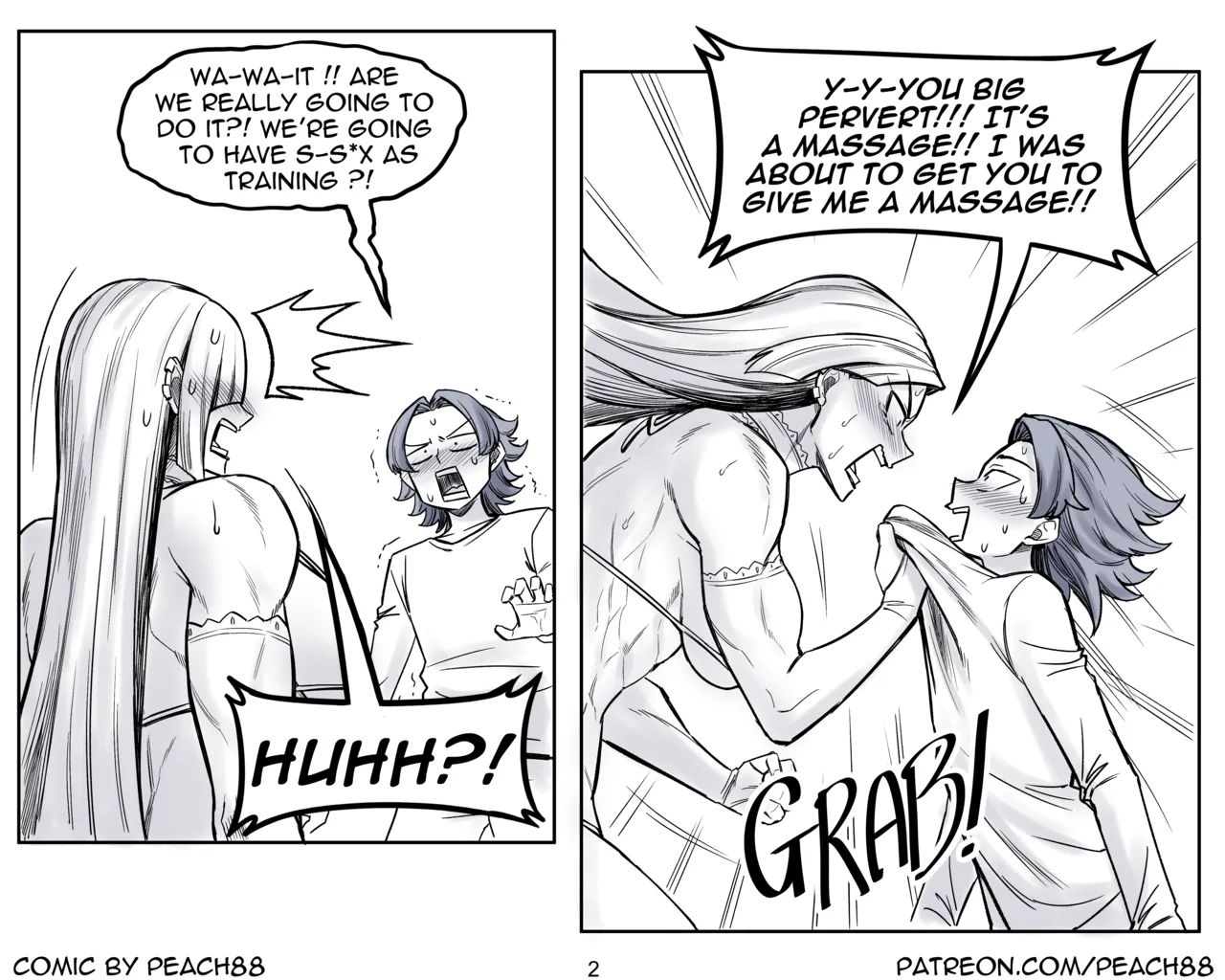 Barbarian GF page 12 original parody - sweating scar hentai manga - read online free