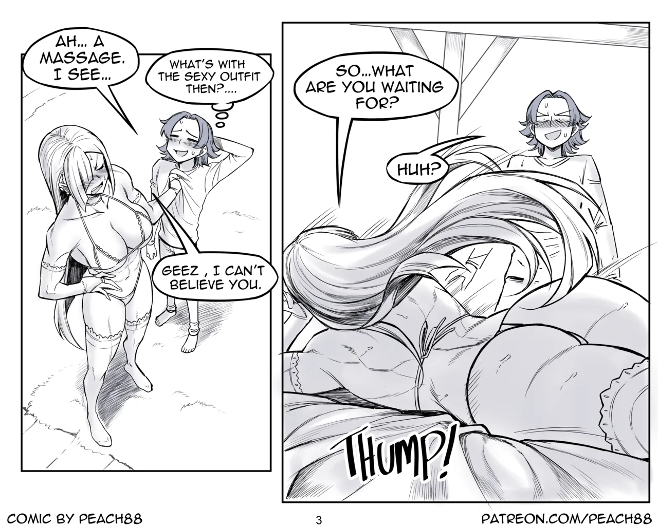 Barbarian GF page 13 original parody - sweating scar hentai manga - read online free