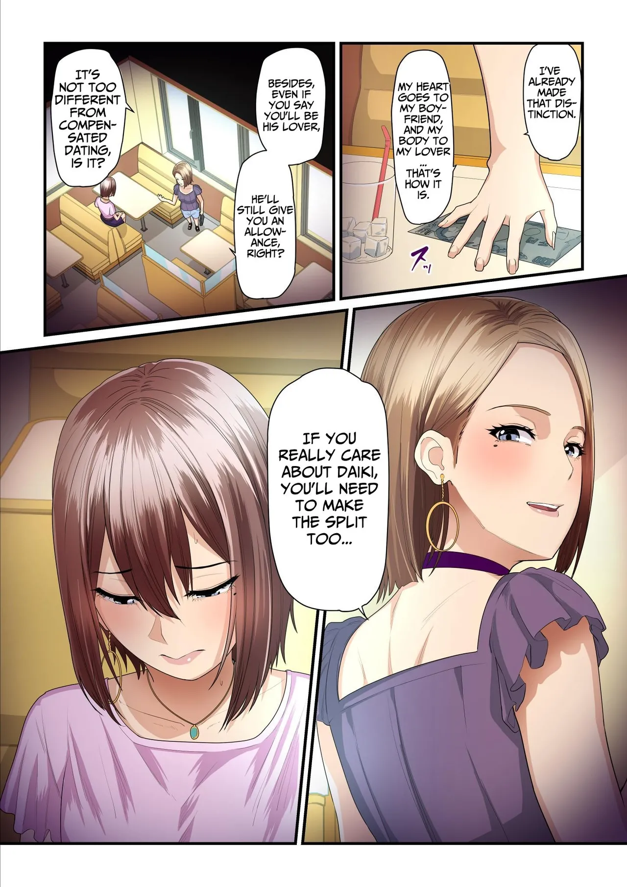 [Ura no Hikidashi (Nizii)] Pakokatsu Oji-san to Kaede-chan (1+2+3) | Kaede and The Sugar Daddy (1+2+3) [English] [Kusanuu] page 121 original parody - cum swap milf hentai manga - read online free